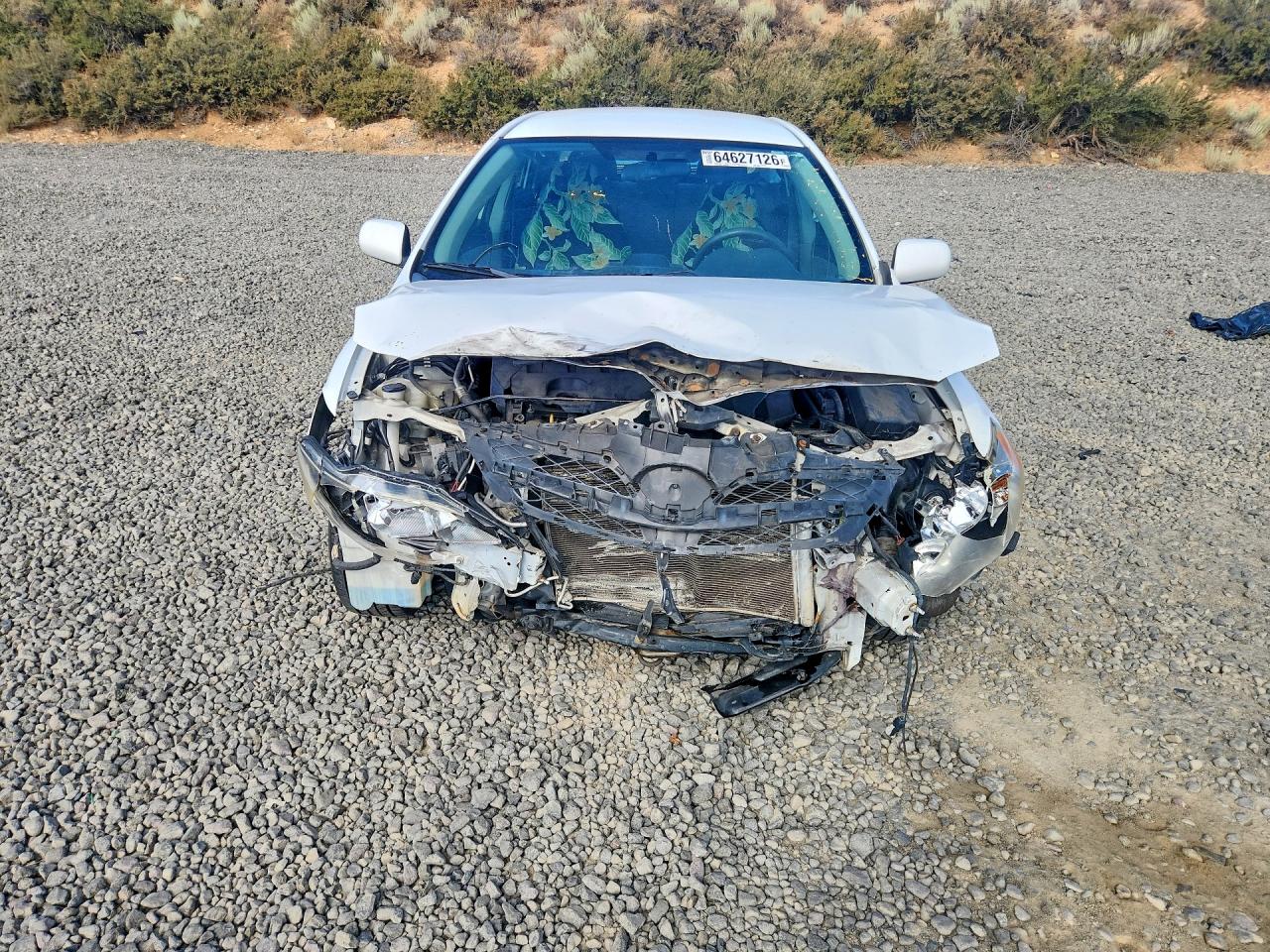 2012 Toyota Corolla L White vin: 2T1BU4EE7CC759599