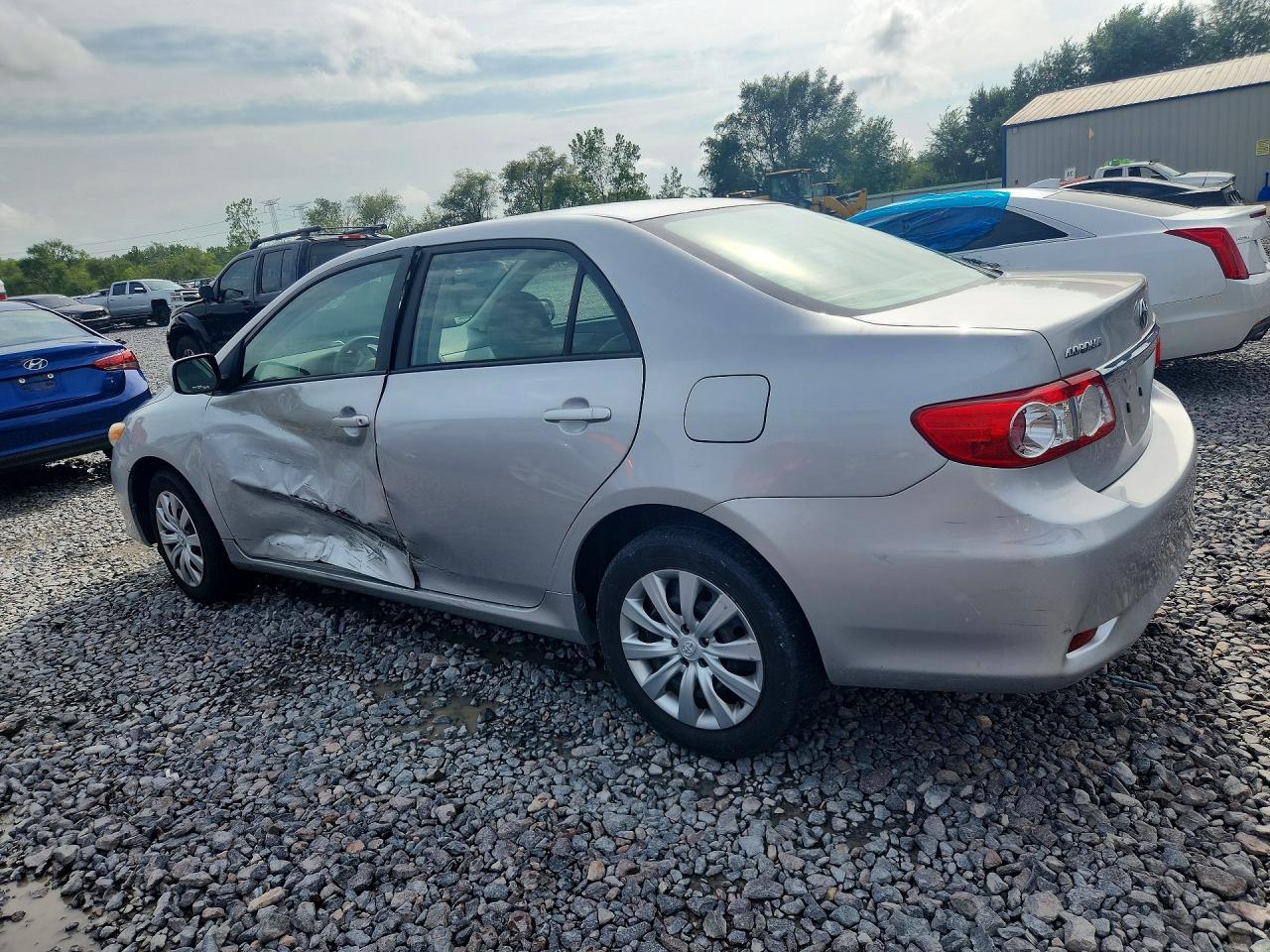 2012 Toyota Corolla Le Silver vin: 2T1BU4EE7CC762079