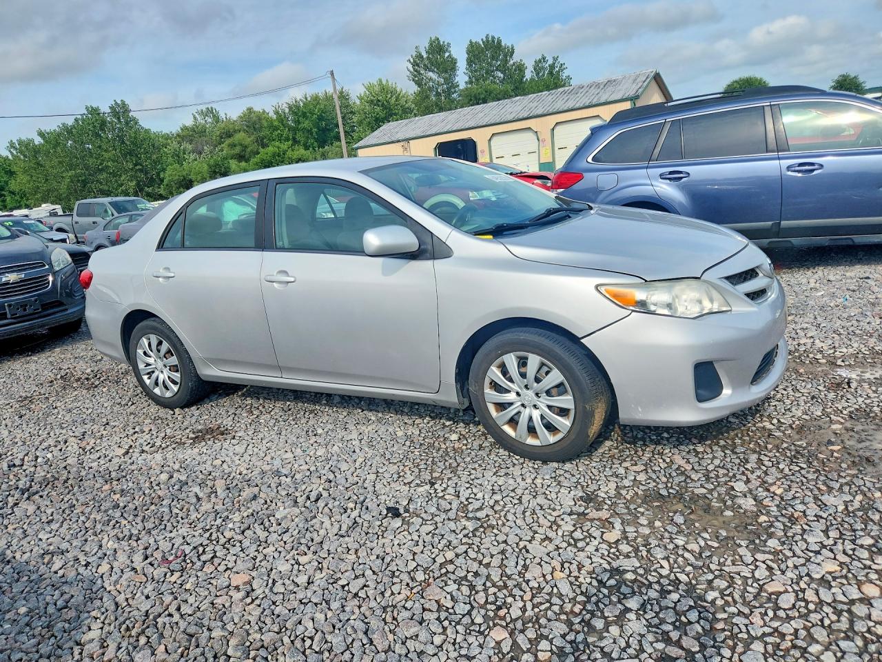 2012 Toyota Corolla Le Silver vin: 2T1BU4EE7CC762079