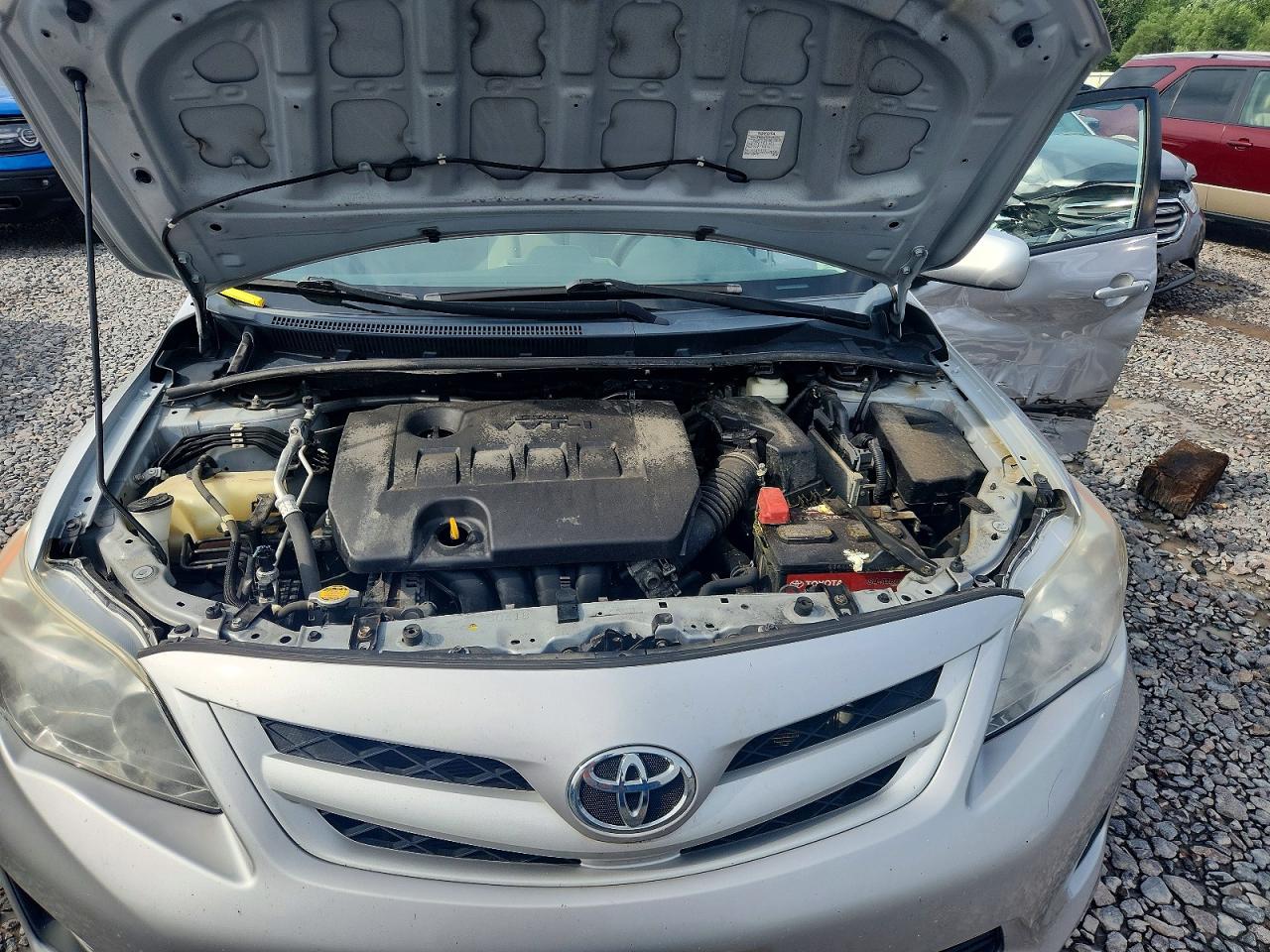 2012 Toyota Corolla Le Silver vin: 2T1BU4EE7CC762079