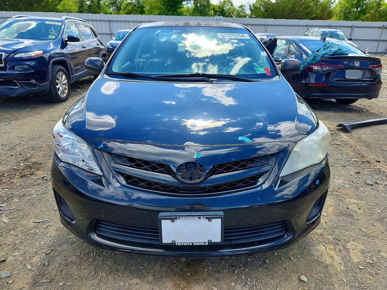 2012 Toyota Corolla Le Black vin: 2T1BU4EE7CC762194
