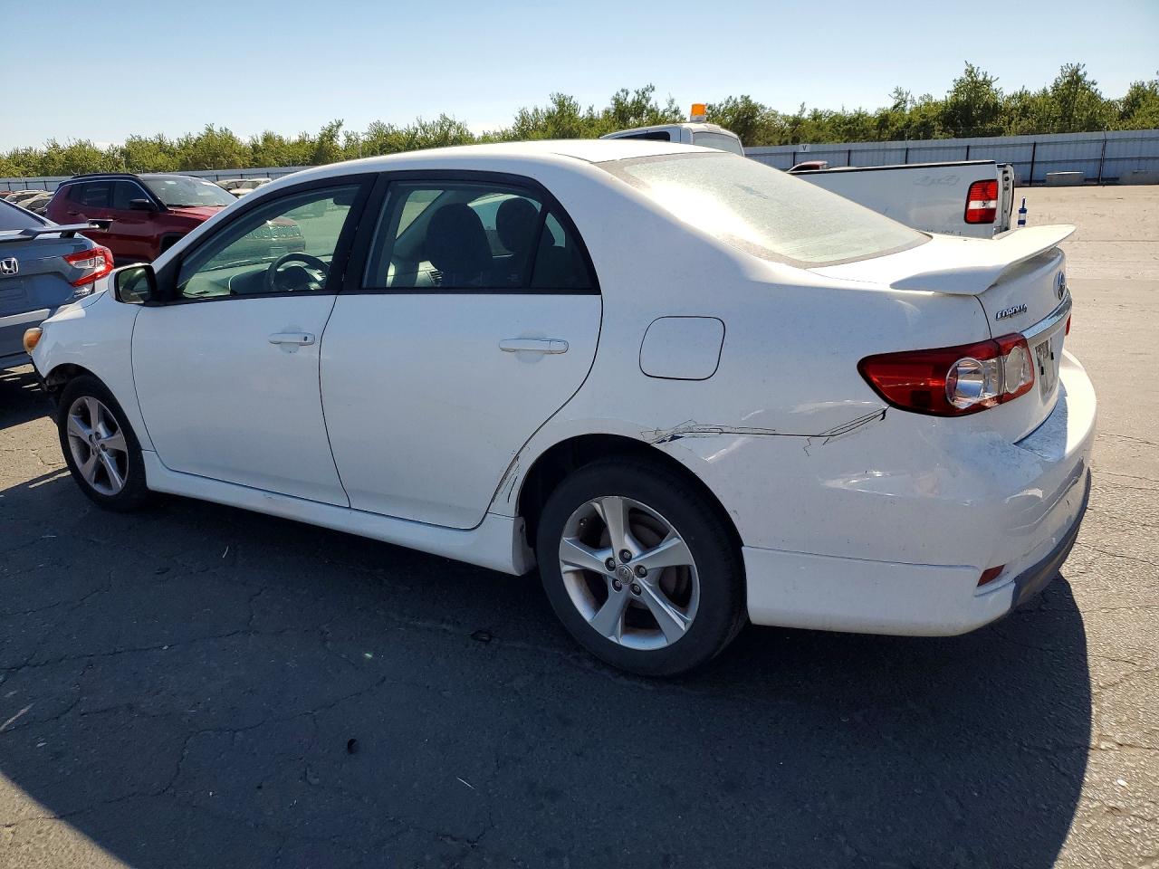 2012 Toyota Corolla S White vin: 2T1BU4EE7CC779903