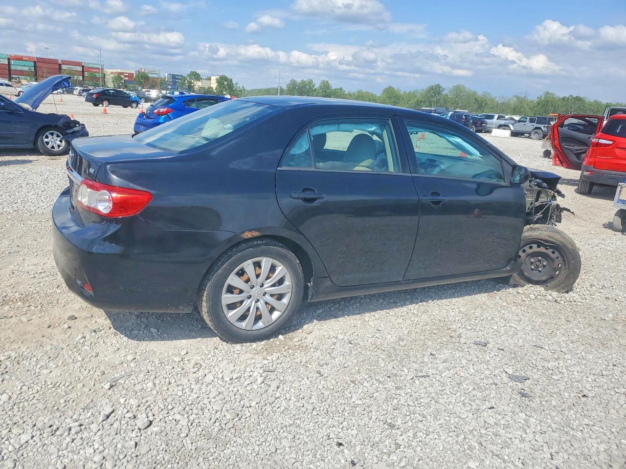 2012 Toyota Corolla Le Black vin: 2T1BU4EE7CC785331