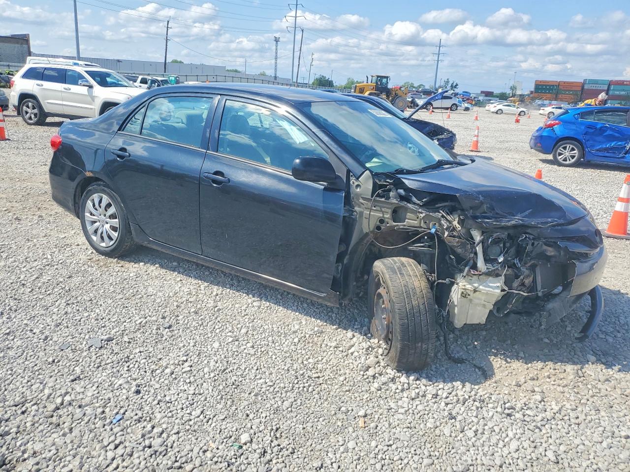 2012 Toyota Corolla Le Black vin: 2T1BU4EE7CC785331