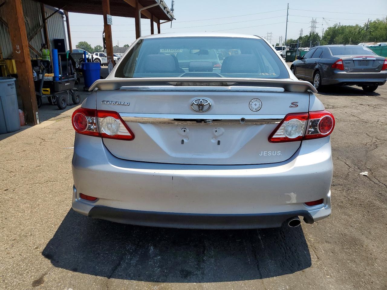 2012 Toyota Corolla S Silver vin: 2T1BU4EE7CC785717