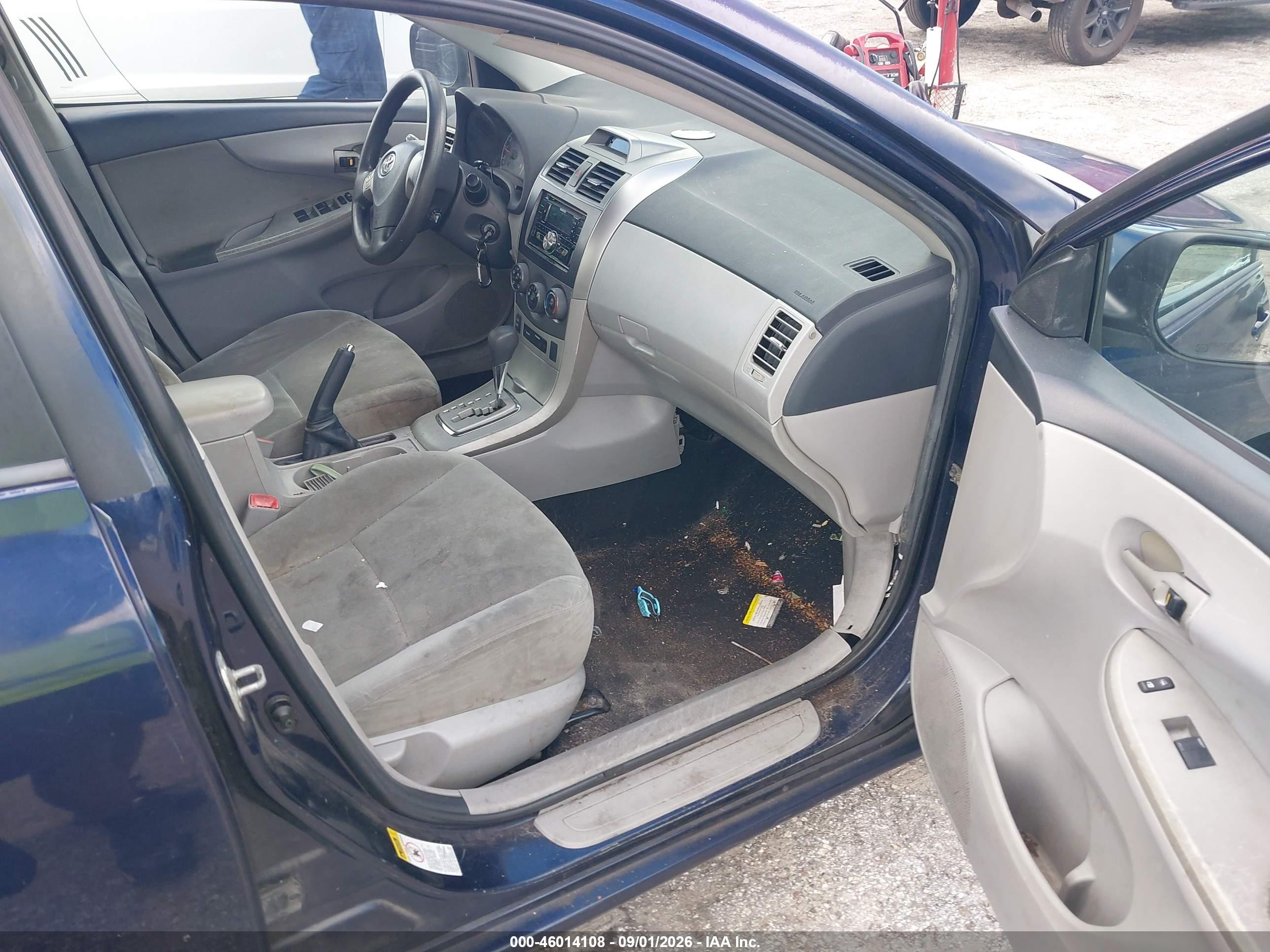 2012 Toyota Corolla Le Dark Blue vin: 2T1BU4EE7CC788732