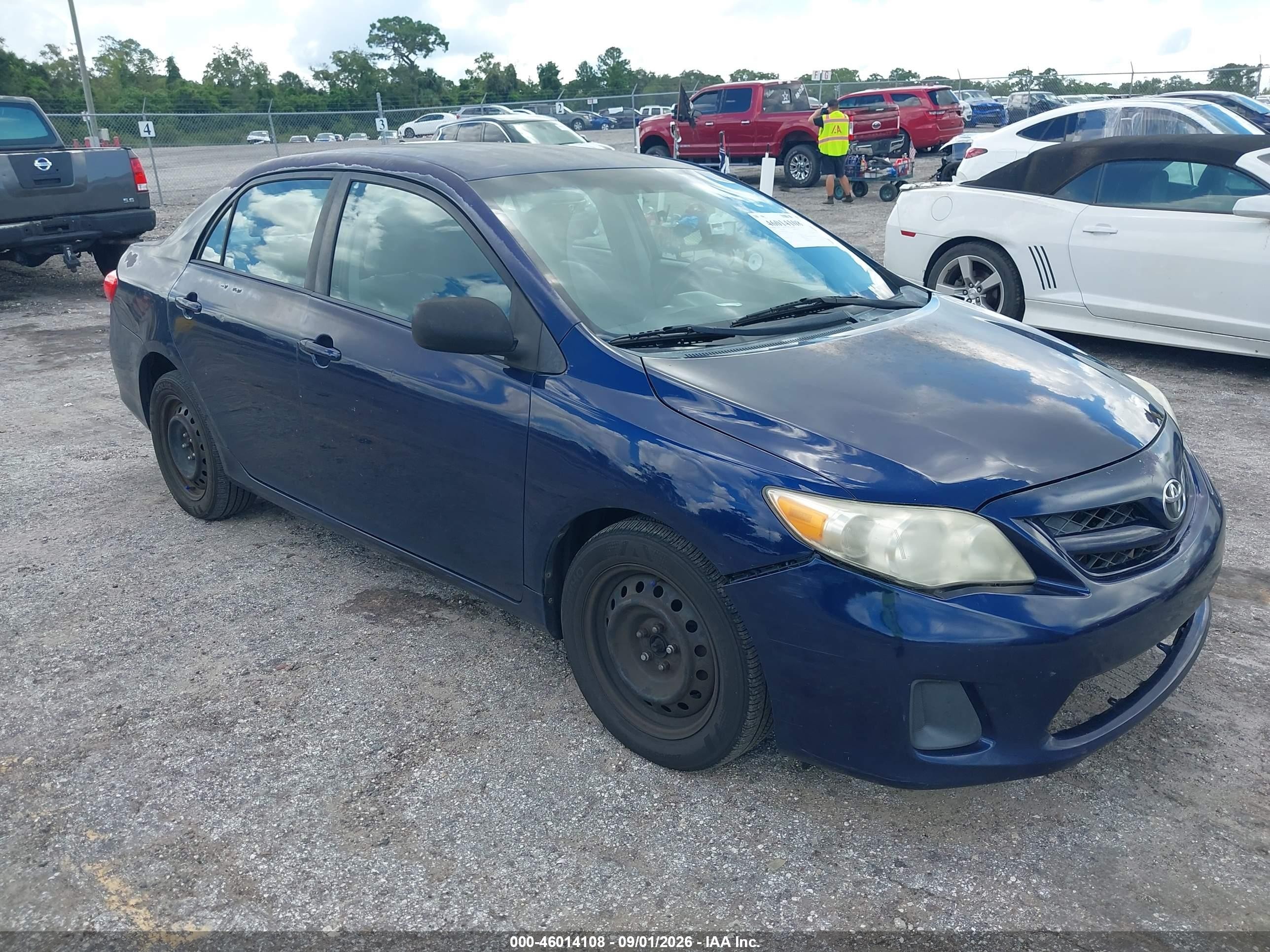 2012 Toyota Corolla Le Dark Blue vin: 2T1BU4EE7CC788732