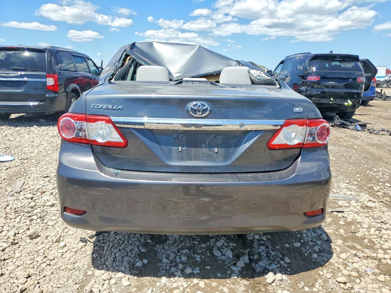 2012 Toyota Corolla Le Gray vin: 2T1BU4EE7CC791601
