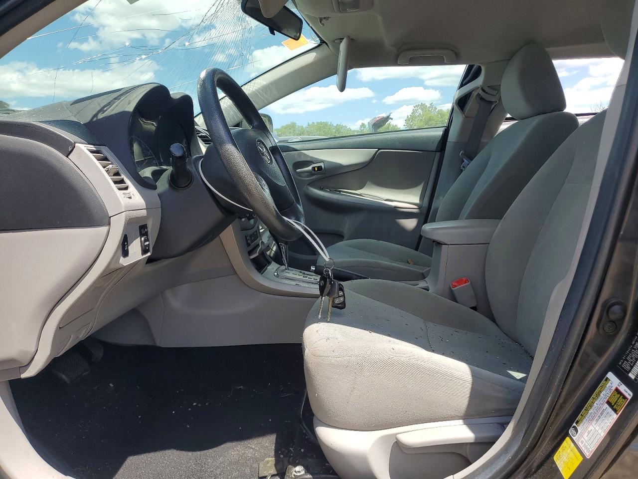2012 Toyota Corolla Le Gray vin: 2T1BU4EE7CC791601