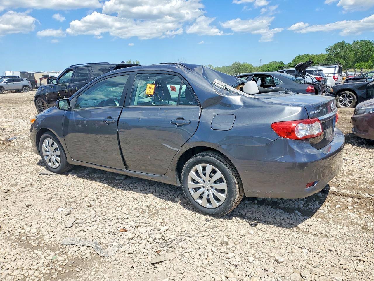 2012 Toyota Corolla Le Gray vin: 2T1BU4EE7CC791601