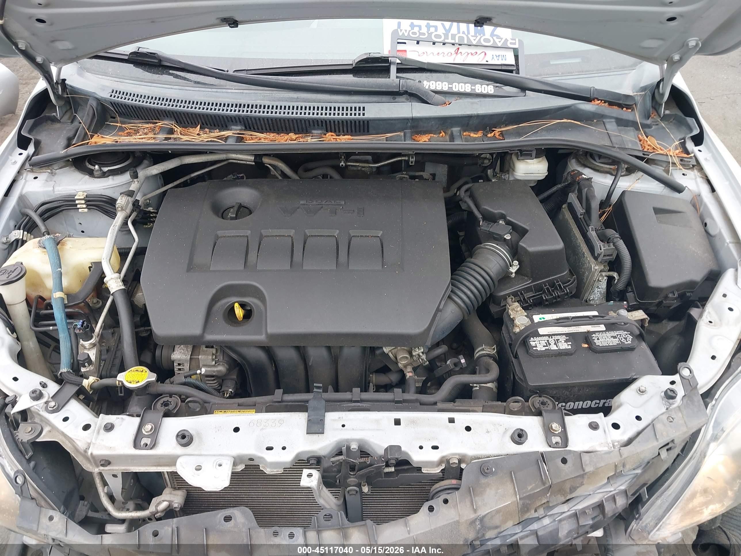 2012 Toyota Corolla S Silver vin: 2T1BU4EE7CC828307