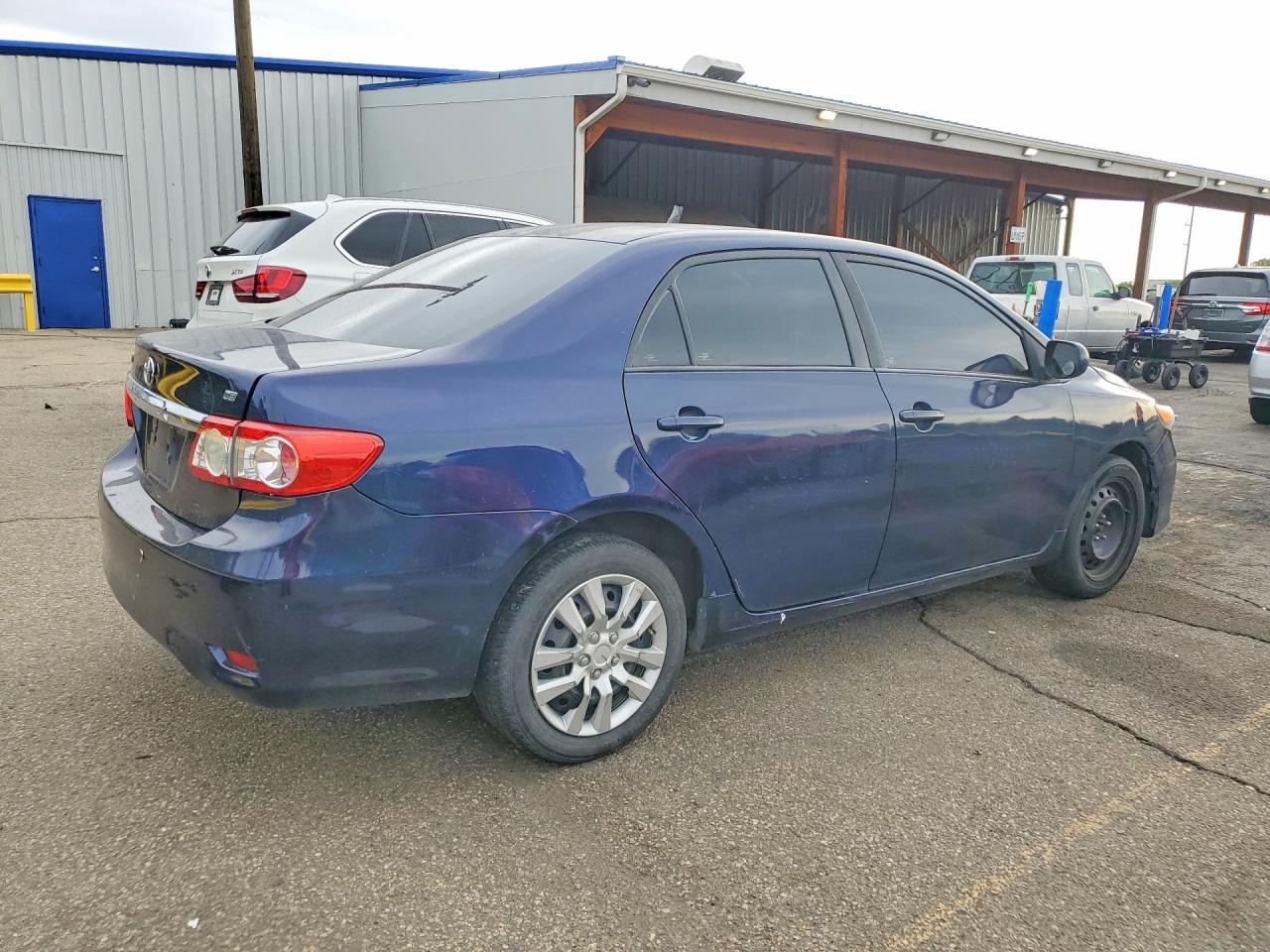 2012 Toyota Corolla Le Blue vin: 2T1BU4EE7CC834477