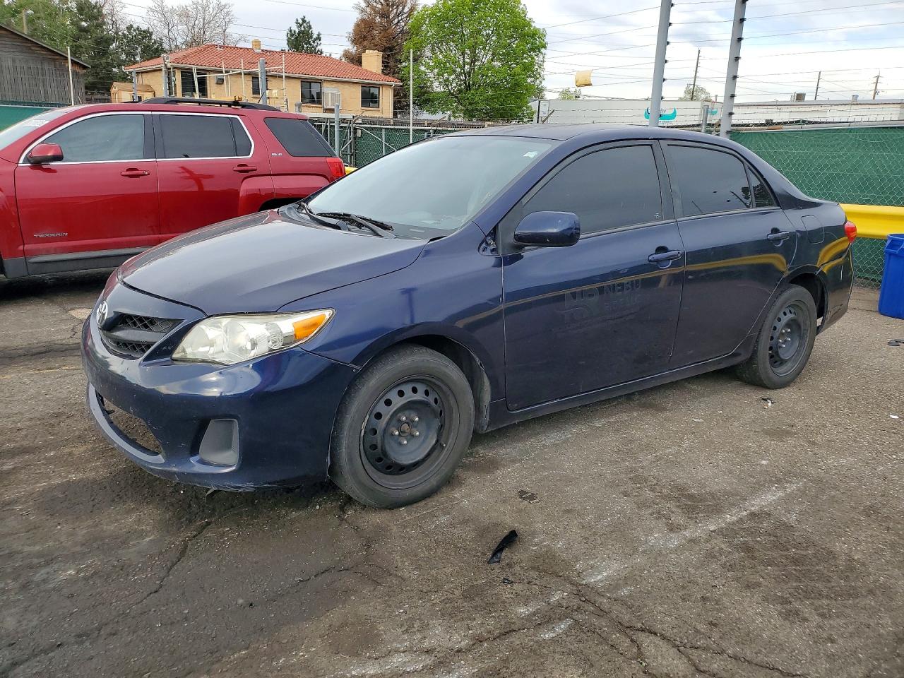 2012 Toyota Corolla Le Blue vin: 2T1BU4EE7CC834477