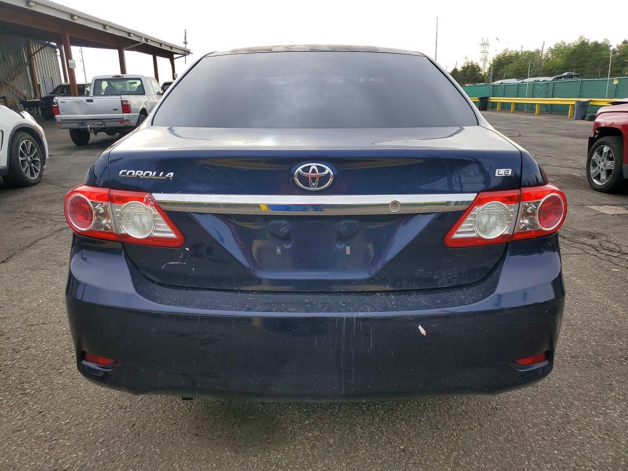 2012 Toyota Corolla Le Blue vin: 2T1BU4EE7CC834477