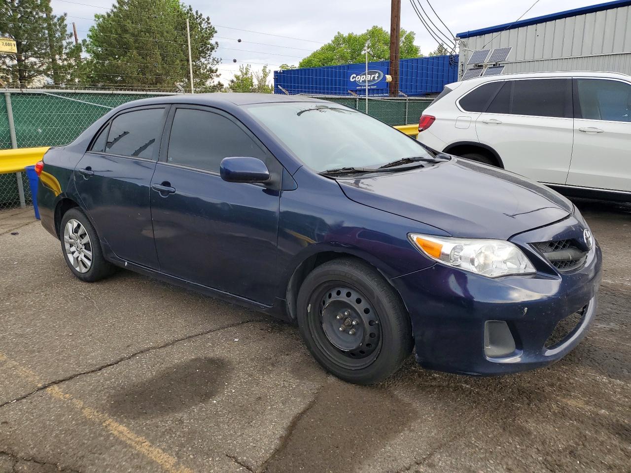 2012 Toyota Corolla Le Blue vin: 2T1BU4EE7CC834477
