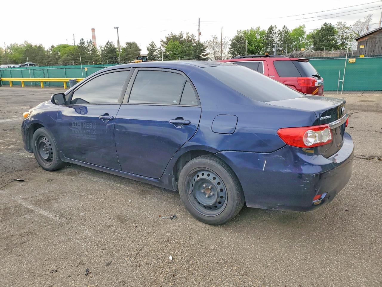 2012 Toyota Corolla Le Blue vin: 2T1BU4EE7CC834477