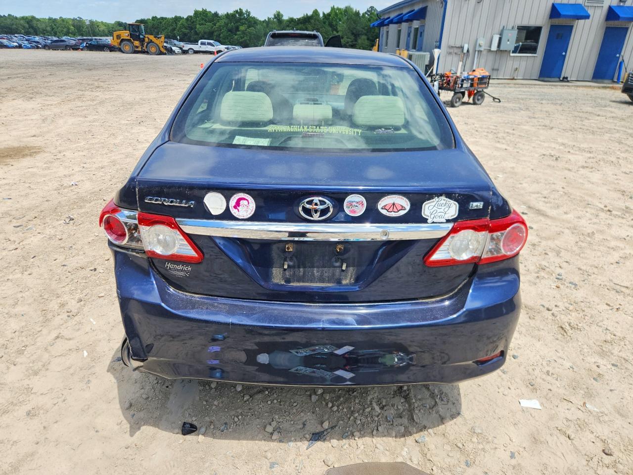 2012 Toyota Corolla Le Blue vin: 2T1BU4EE7CC836889