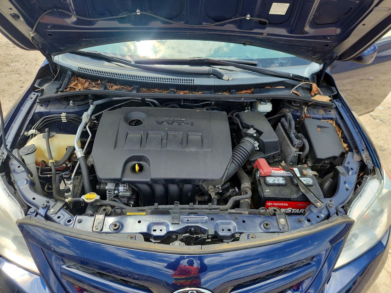 2012 Toyota Corolla Le Blue vin: 2T1BU4EE7CC836889