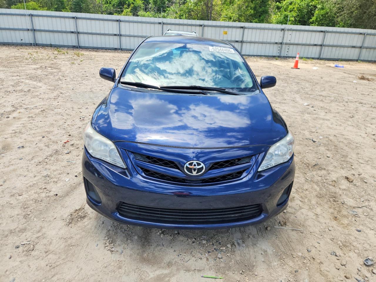 2012 Toyota Corolla Le Blue vin: 2T1BU4EE7CC836889