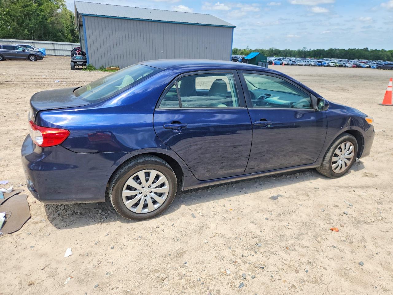 2012 Toyota Corolla Le Blue vin: 2T1BU4EE7CC836889