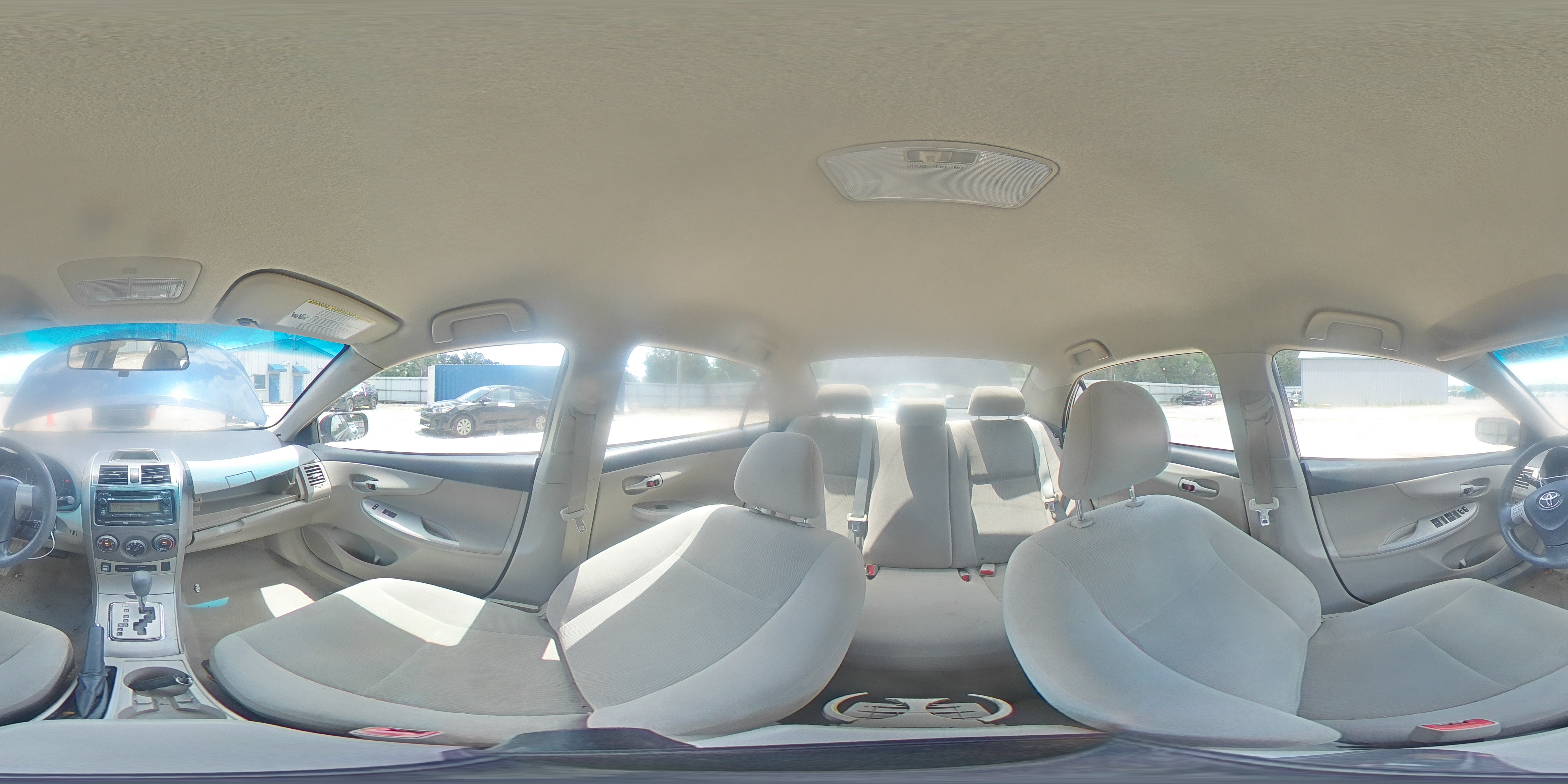 2012 Toyota Corolla Le Blue vin: 2T1BU4EE7CC836889