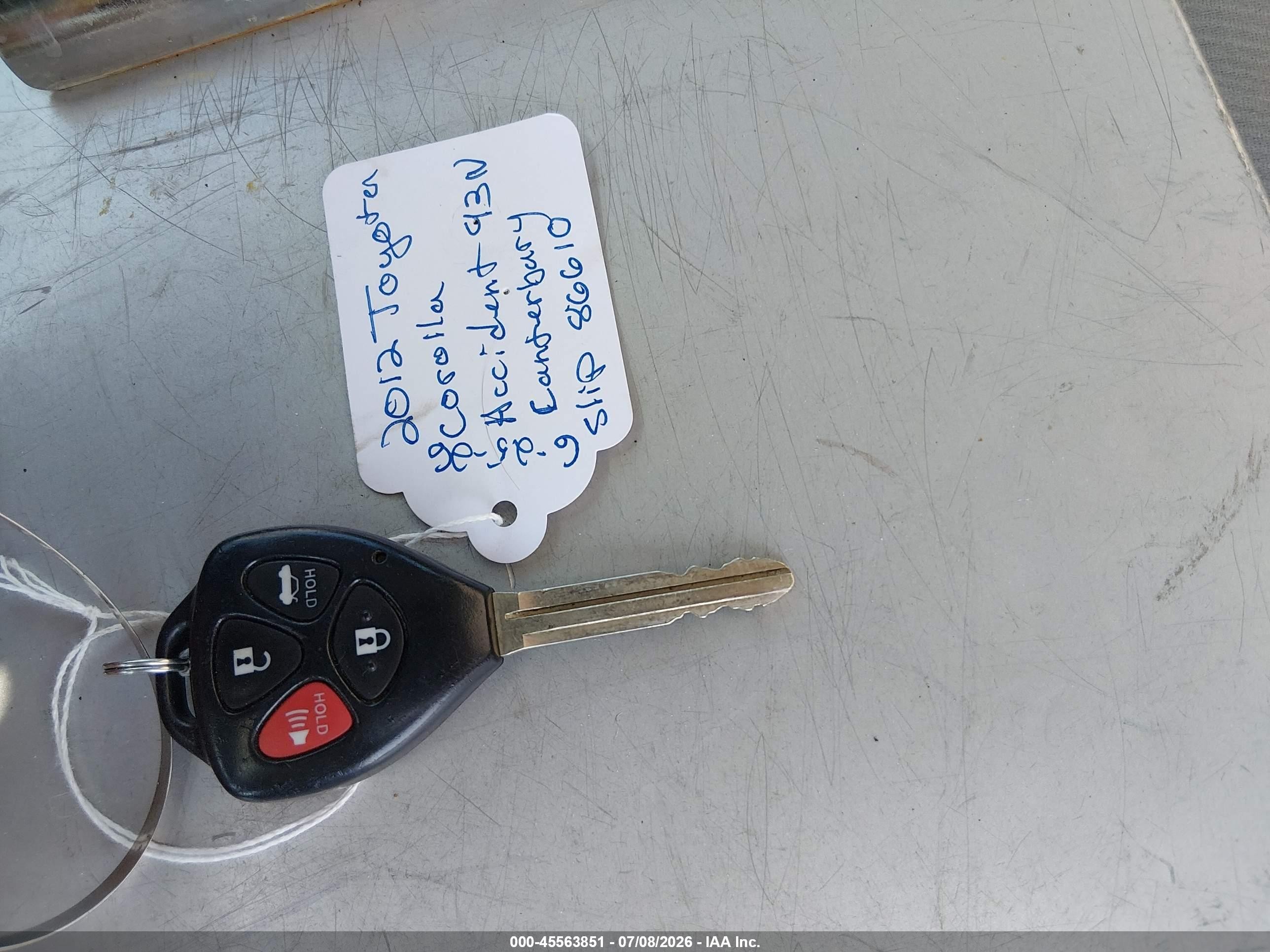 2012 Toyota Corolla Le Серый vin: 2T1BU4EE7CC837170
