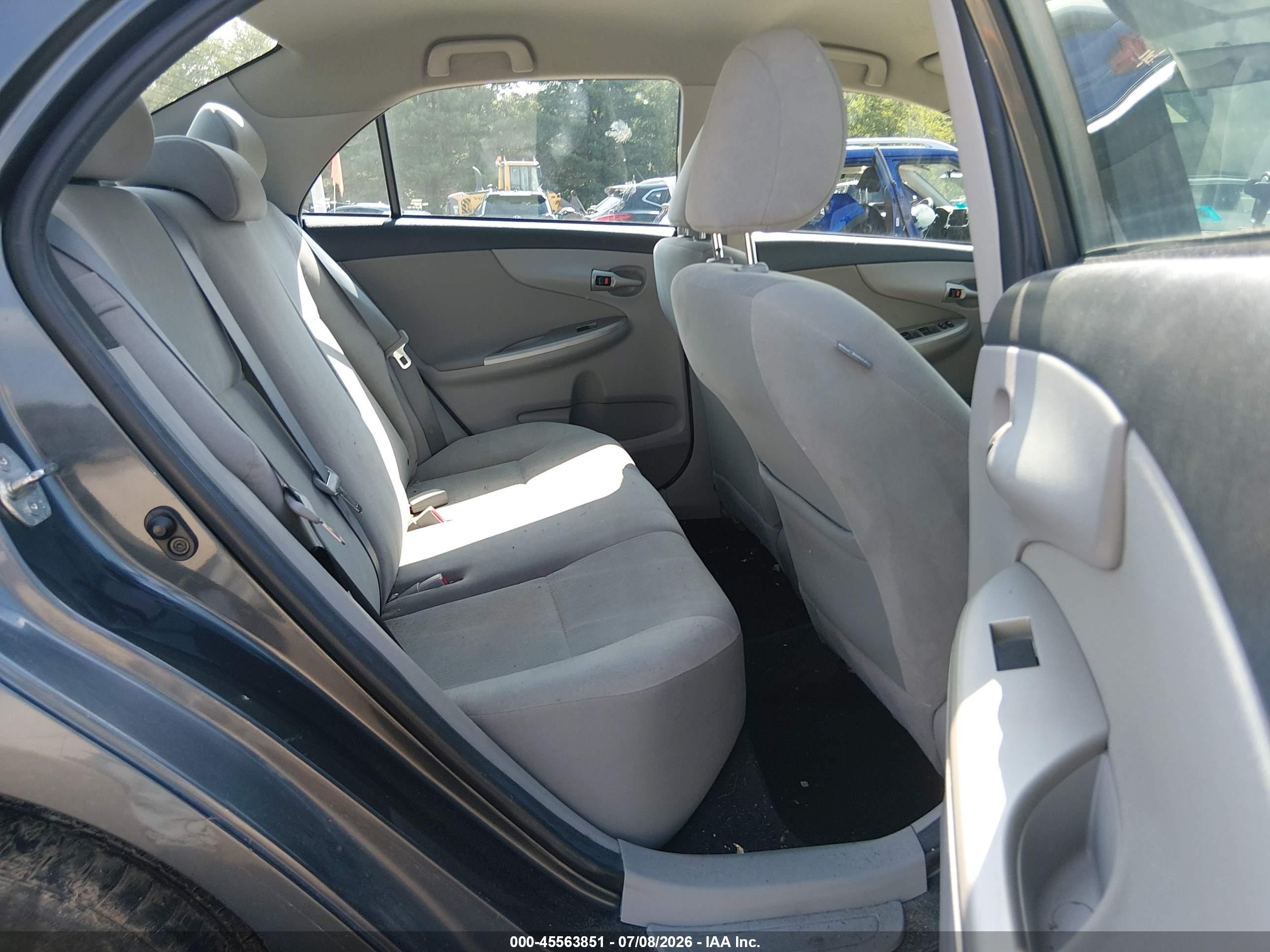 2012 Toyota Corolla Le Серый vin: 2T1BU4EE7CC837170