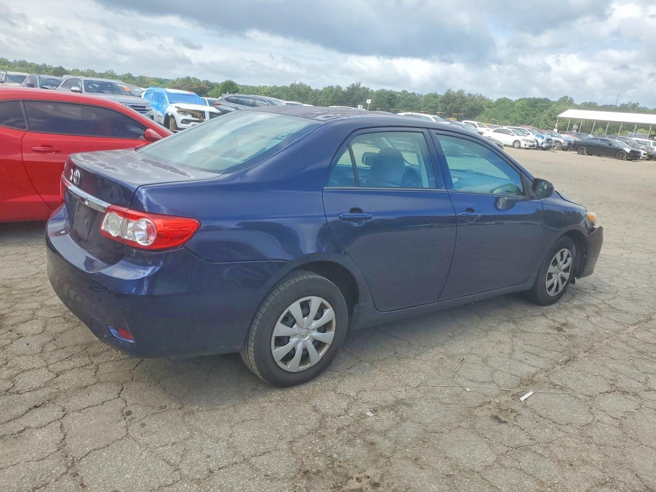 2012 Toyota Corolla L Blue vin: 2T1BU4EE7CC843082
