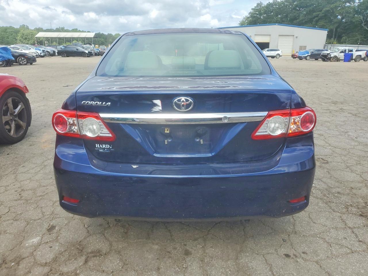 2012 Toyota Corolla L Blue vin: 2T1BU4EE7CC843082