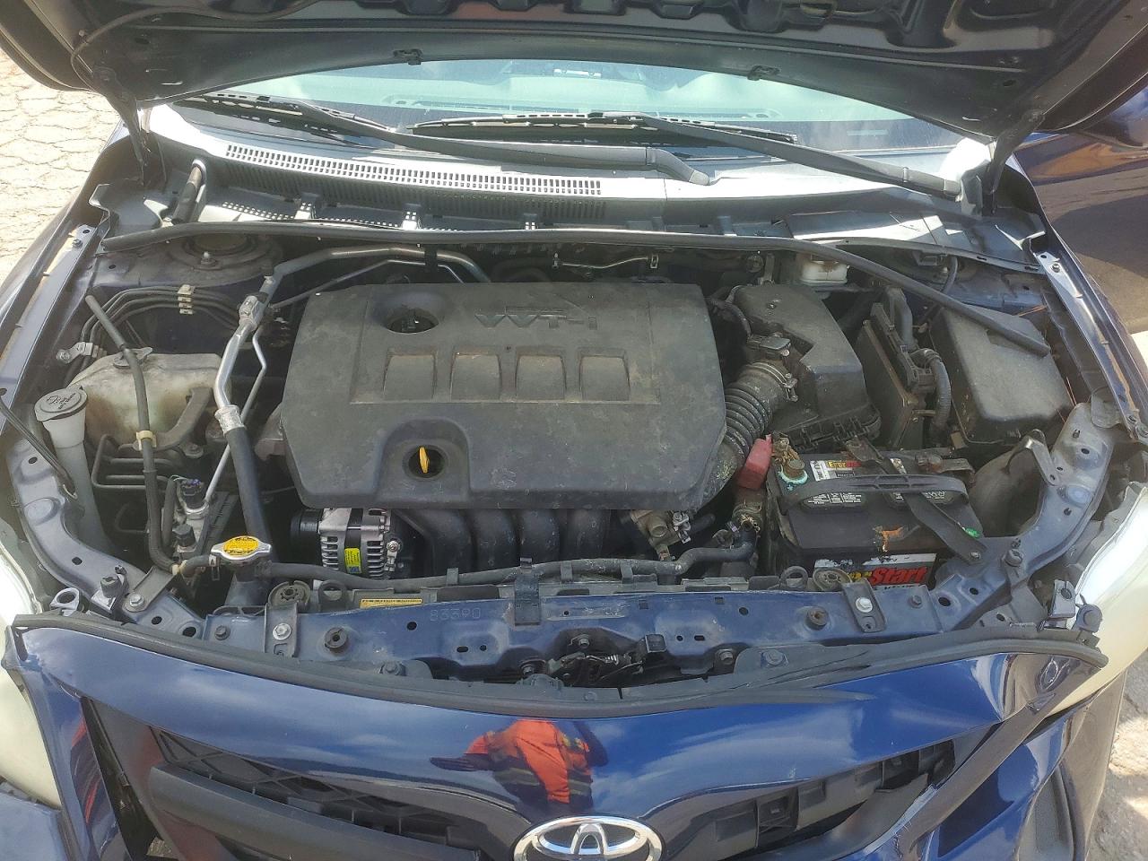 2012 Toyota Corolla L Blue vin: 2T1BU4EE7CC843082