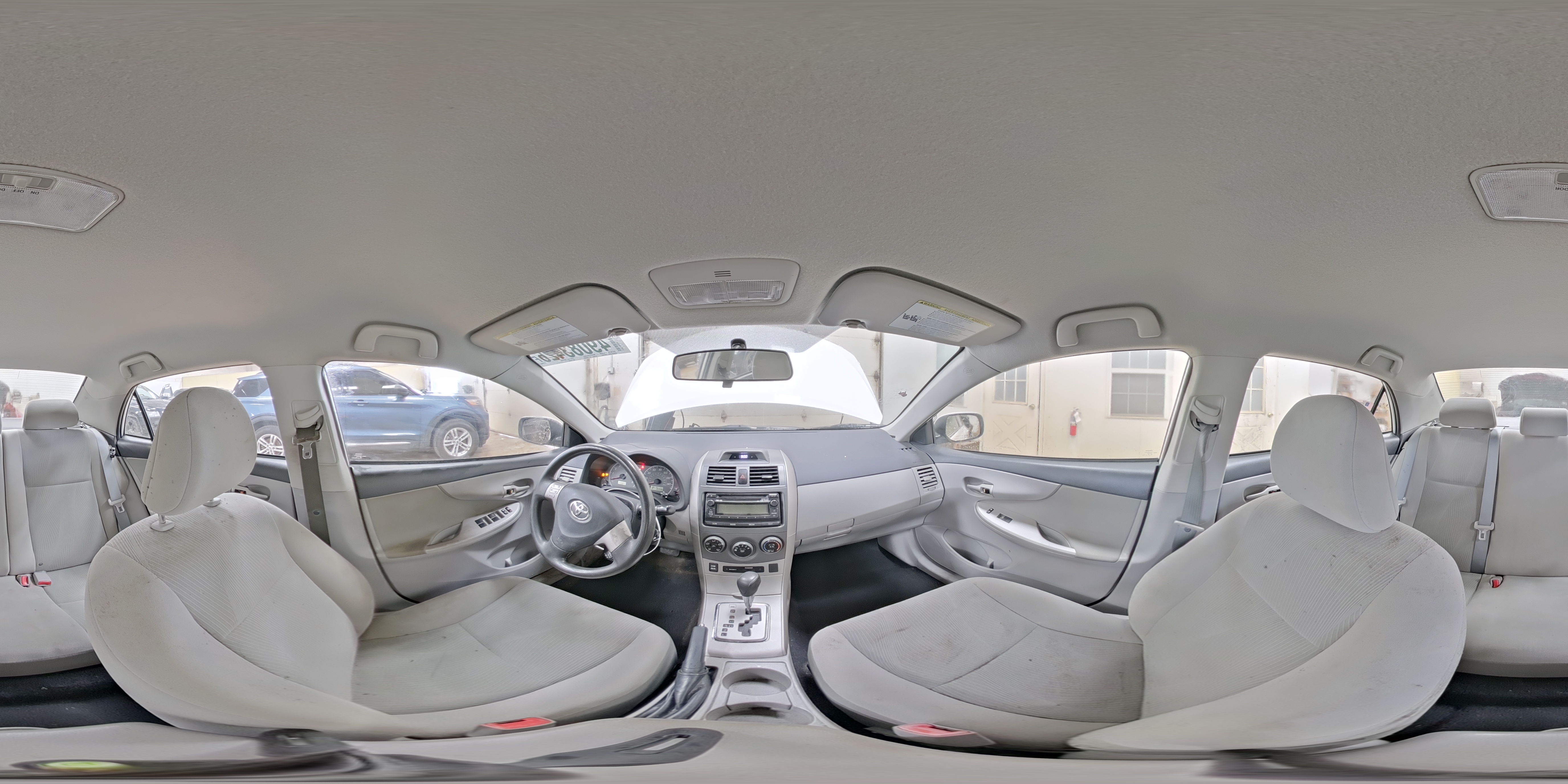 2012 Toyota Corolla Le White vin: 2T1BU4EE7CC843325