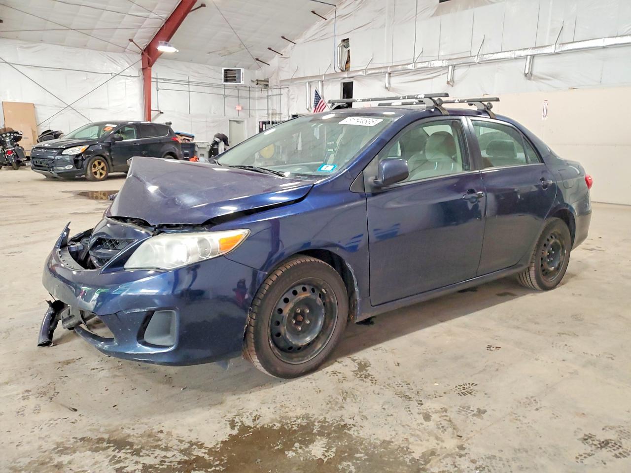 2012 Toyota Corolla Le Blue vin: 2T1BU4EE7CC850257