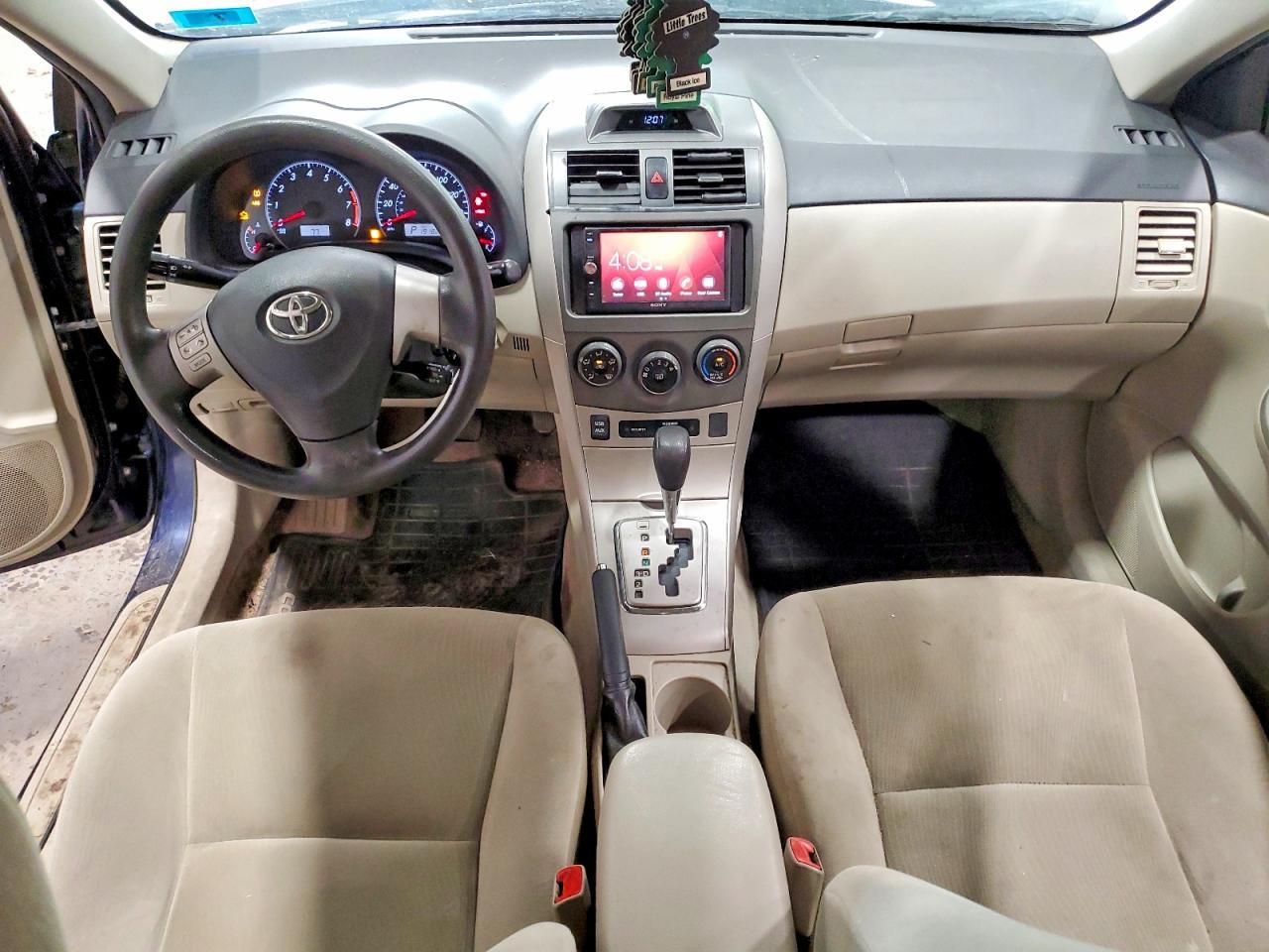 2012 Toyota Corolla Le Blue vin: 2T1BU4EE7CC850257