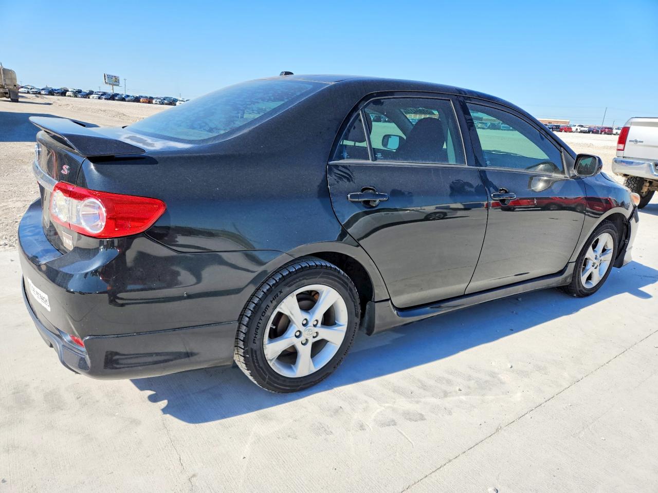 2012 Toyota Corolla S Black vin: 2T1BU4EE7CC850890
