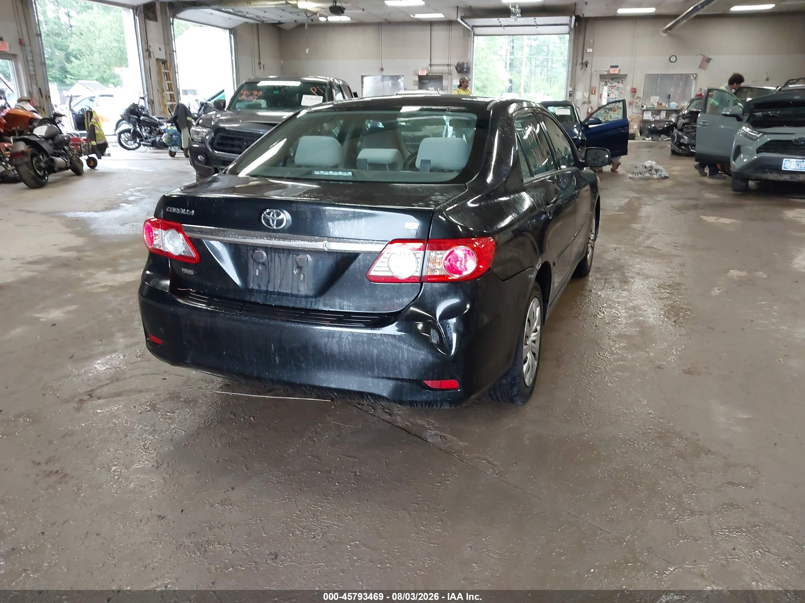 2012 Toyota Corolla Le Black vin: 2T1BU4EE7CC854857
