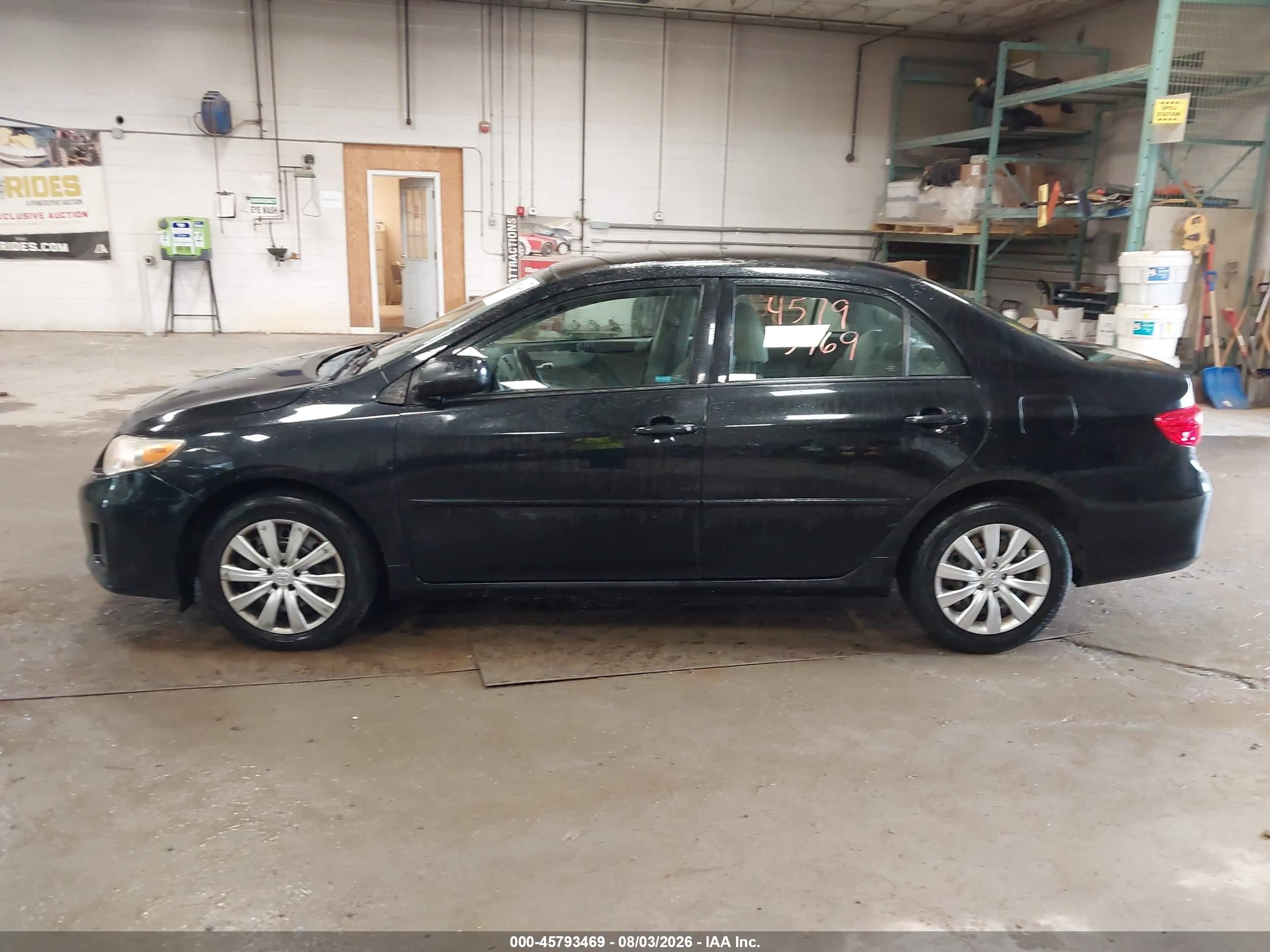 2012 Toyota Corolla Le Black vin: 2T1BU4EE7CC854857