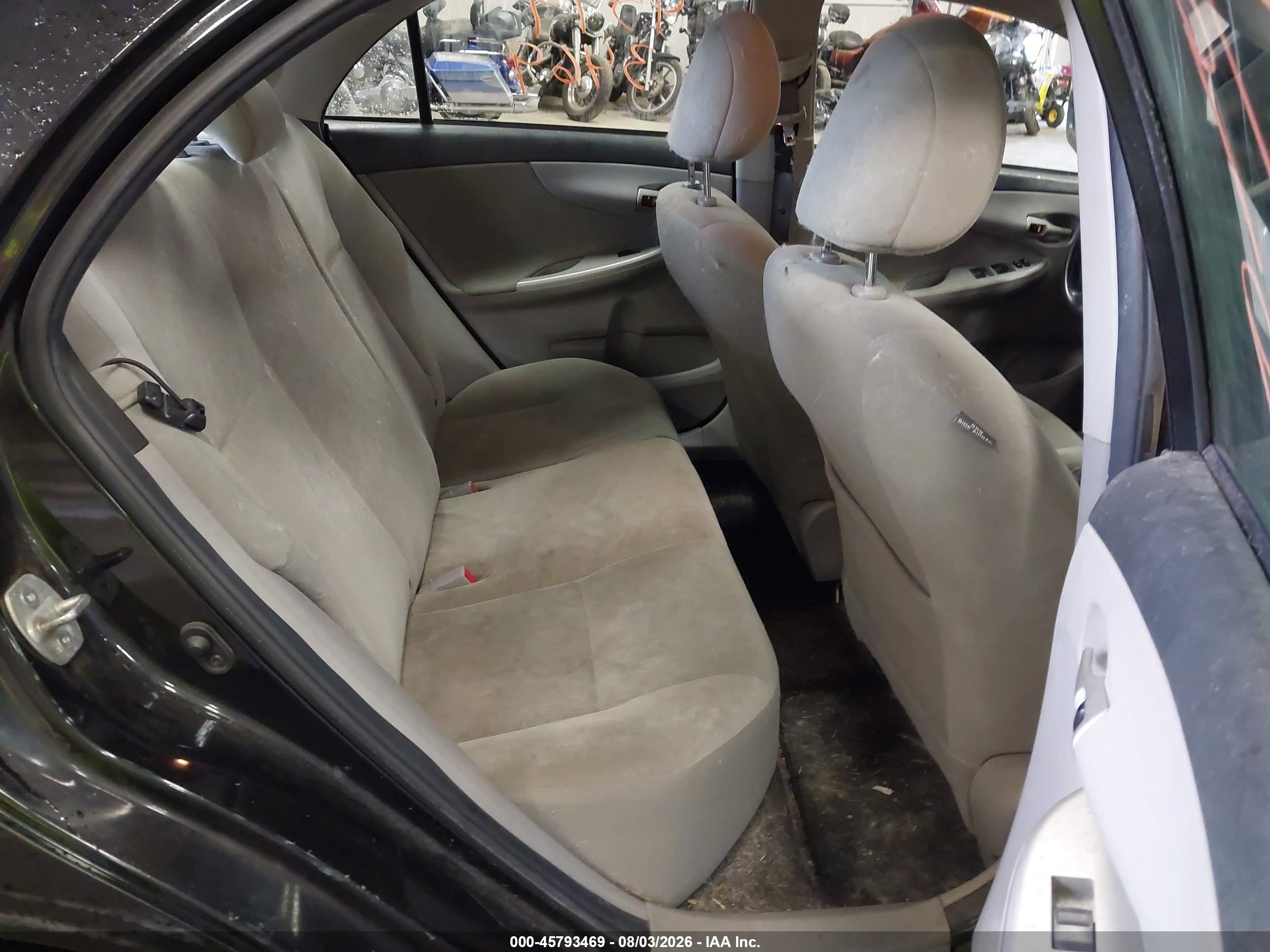 2012 Toyota Corolla Le Black vin: 2T1BU4EE7CC854857