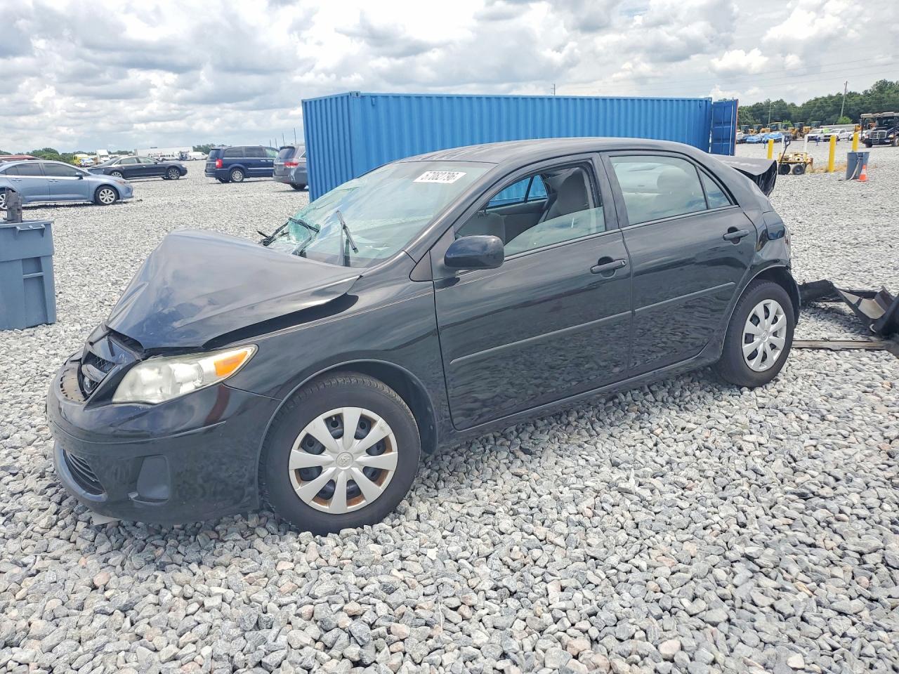 2012 Toyota Corolla L Black vin: 2T1BU4EE7CC861517