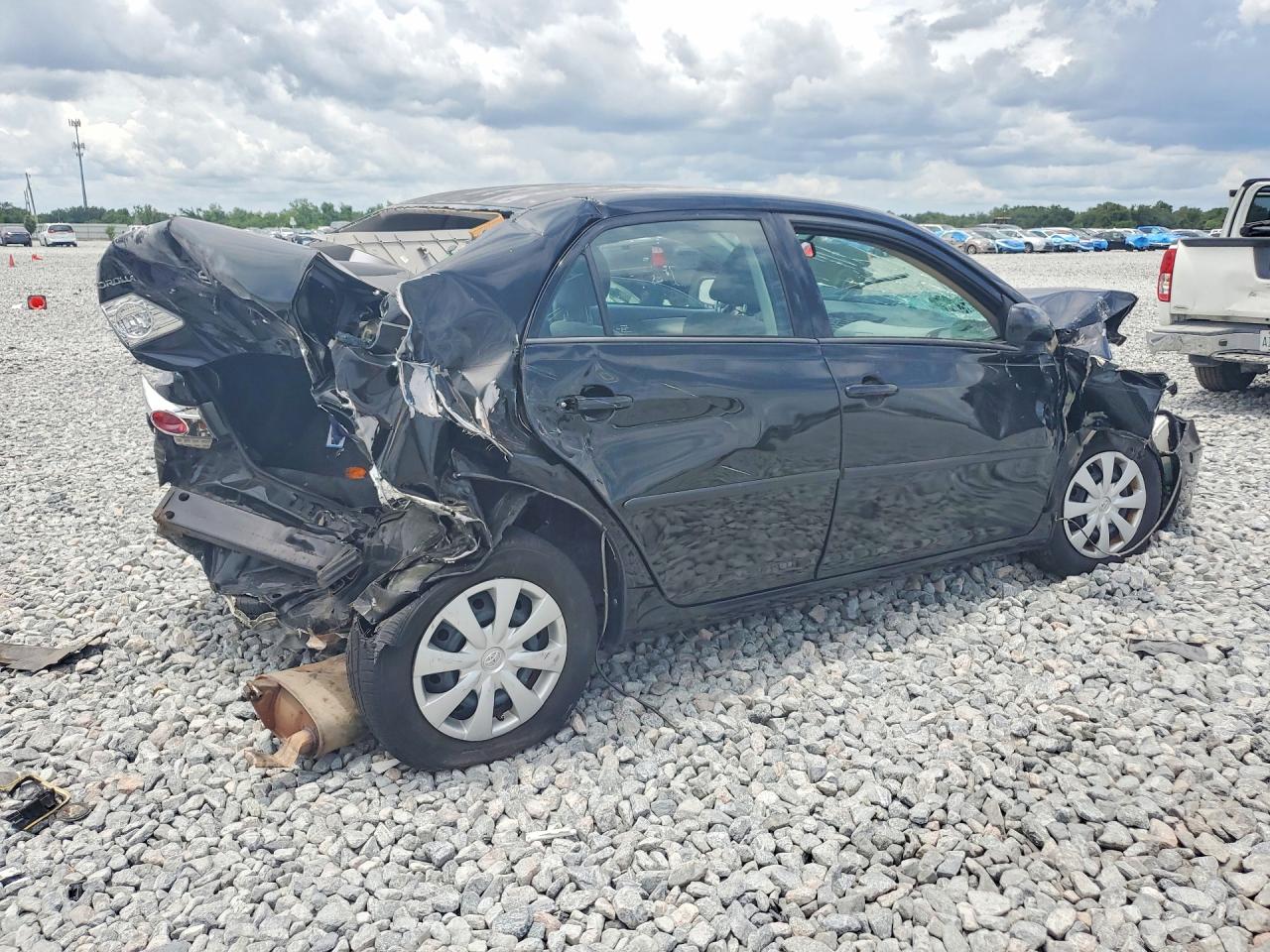 2012 Toyota Corolla L Black vin: 2T1BU4EE7CC861517