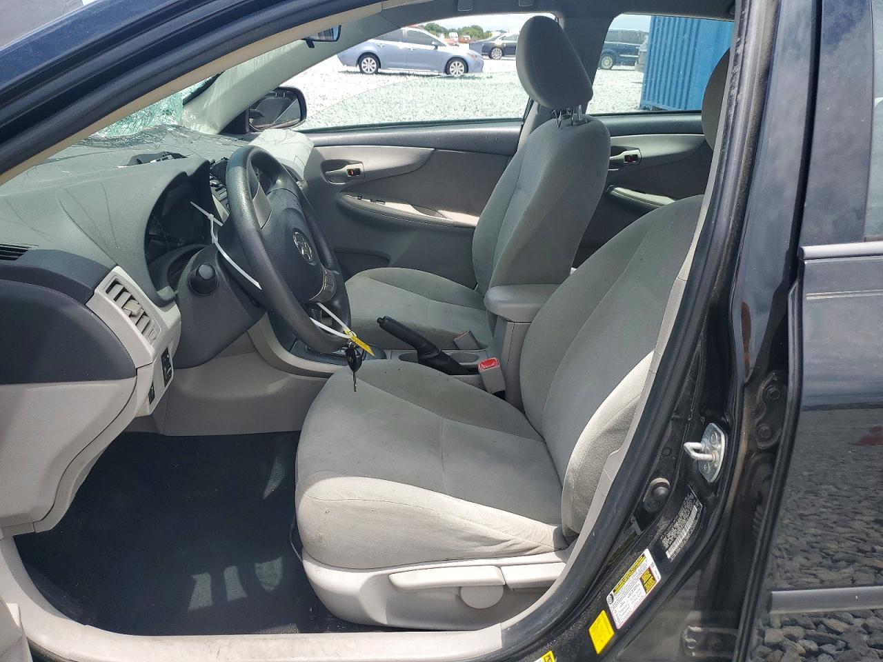 2012 Toyota Corolla L Black vin: 2T1BU4EE7CC861517