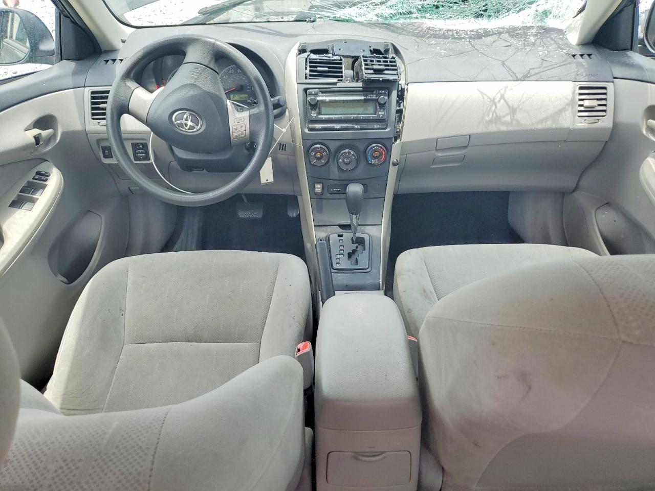 2012 Toyota Corolla L Black vin: 2T1BU4EE7CC861517