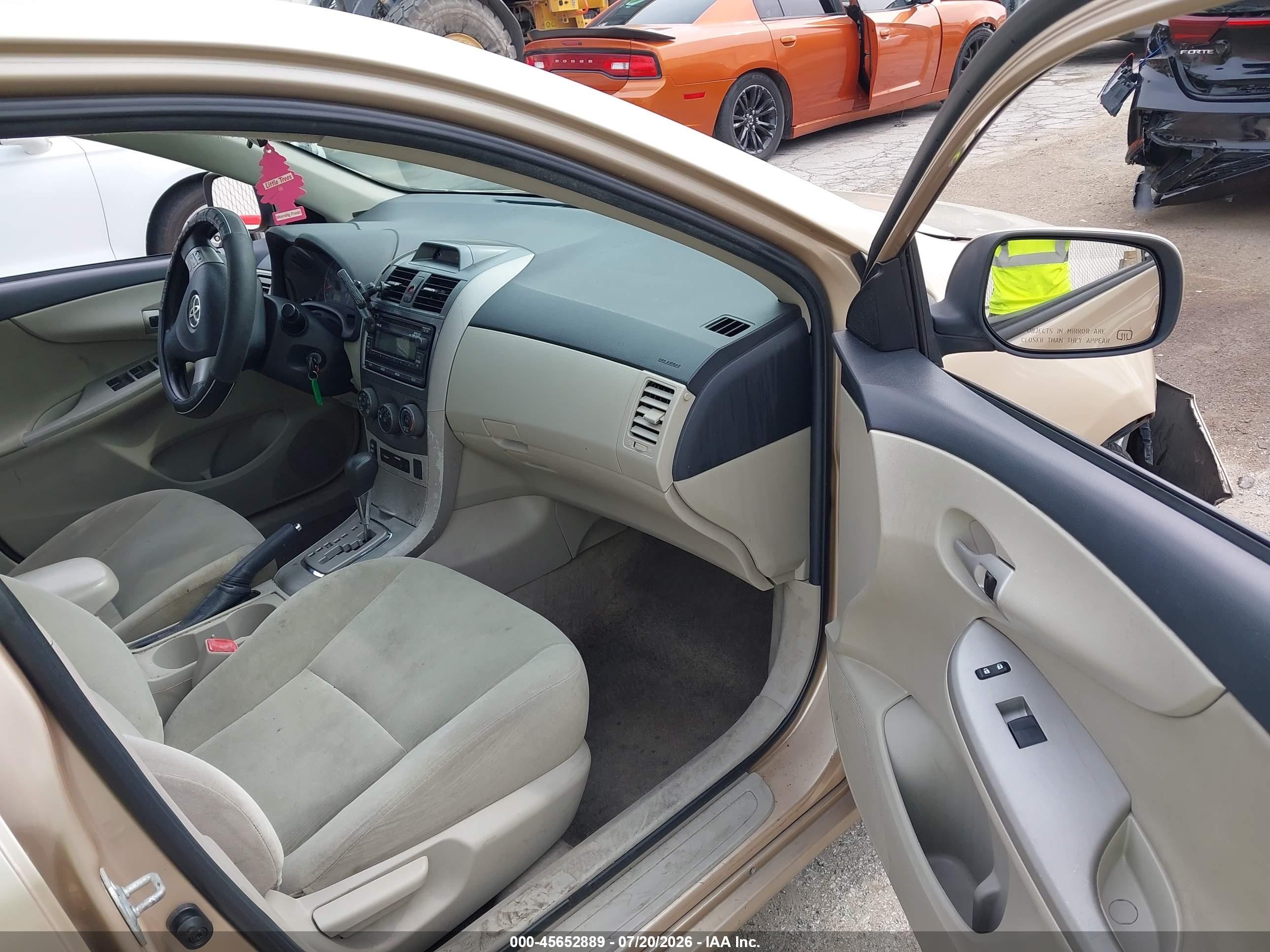 2012 Toyota Corolla Le Золотой vin: 2T1BU4EE7CC862991