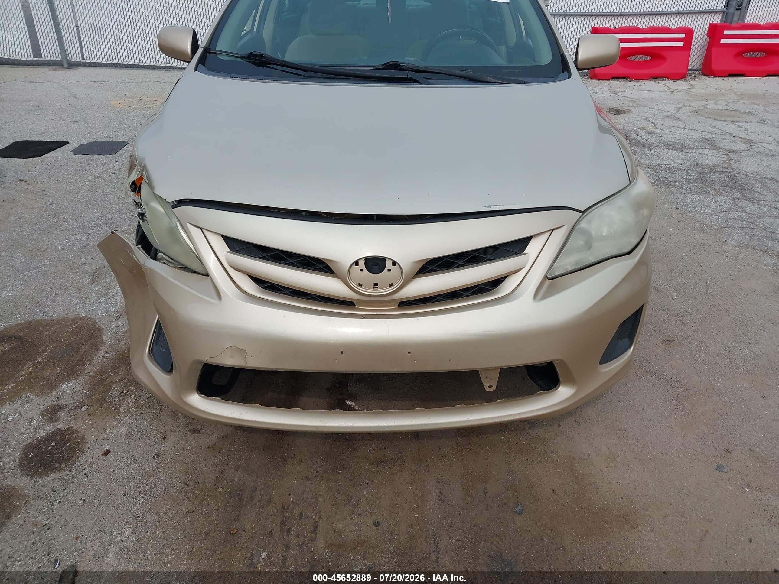2012 Toyota Corolla Le Золотой vin: 2T1BU4EE7CC862991