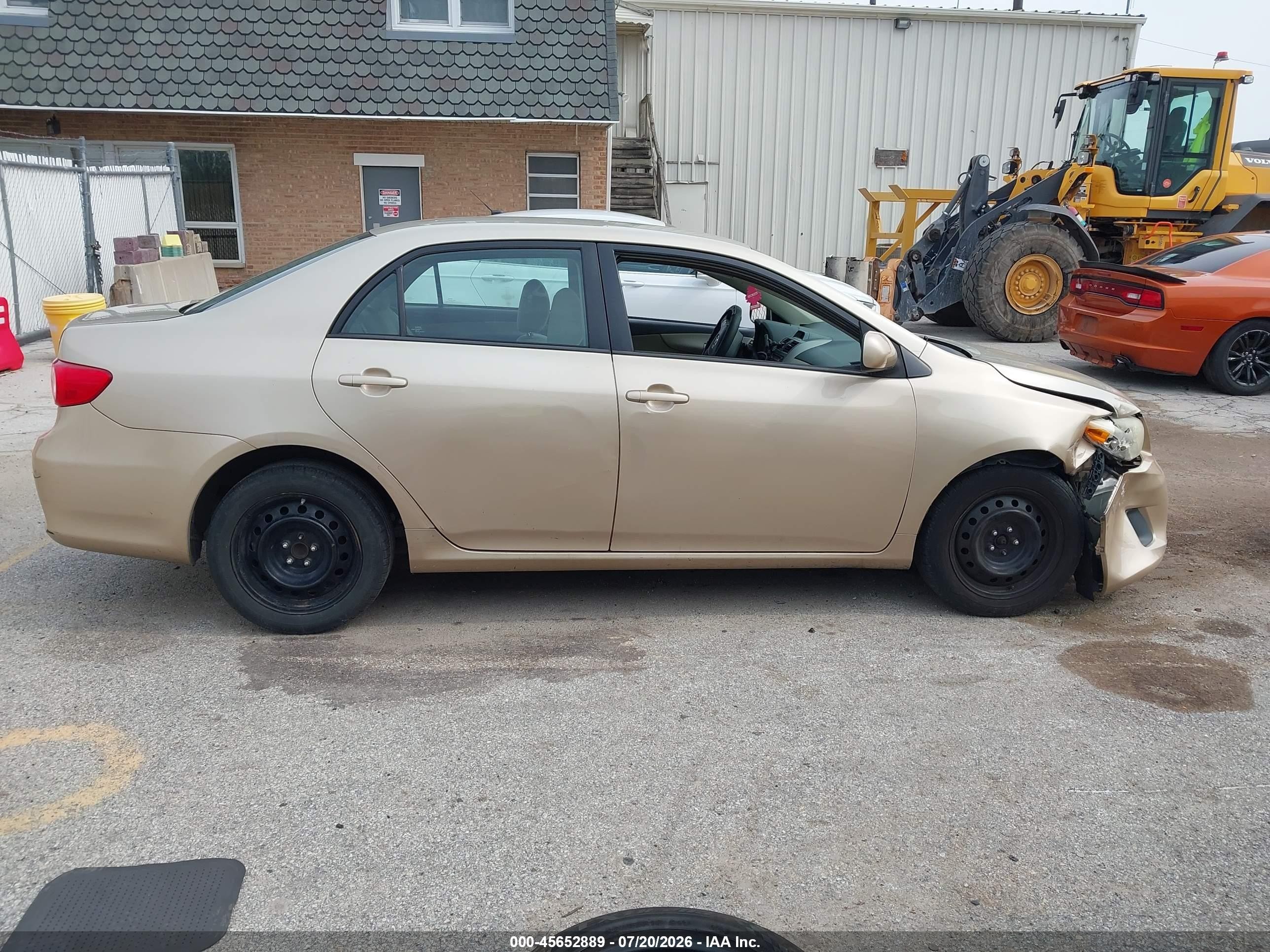 2012 Toyota Corolla Le Золотой vin: 2T1BU4EE7CC862991