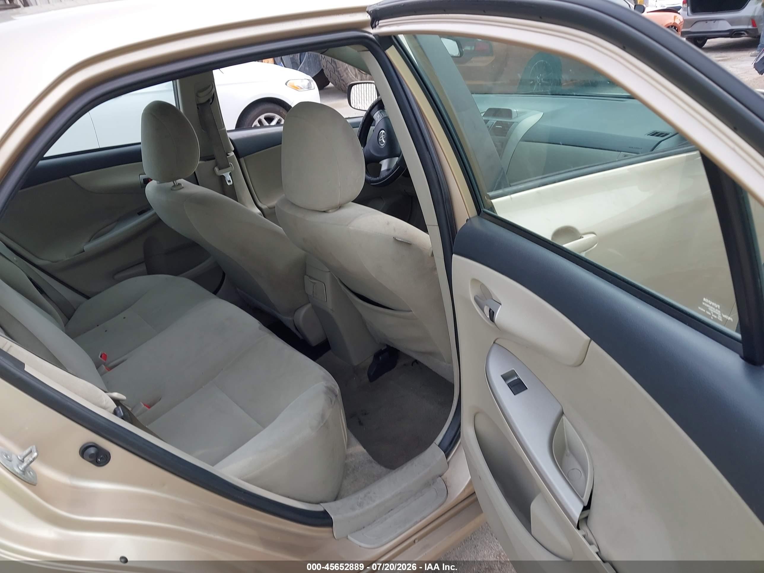 2012 Toyota Corolla Le Золотой vin: 2T1BU4EE7CC862991