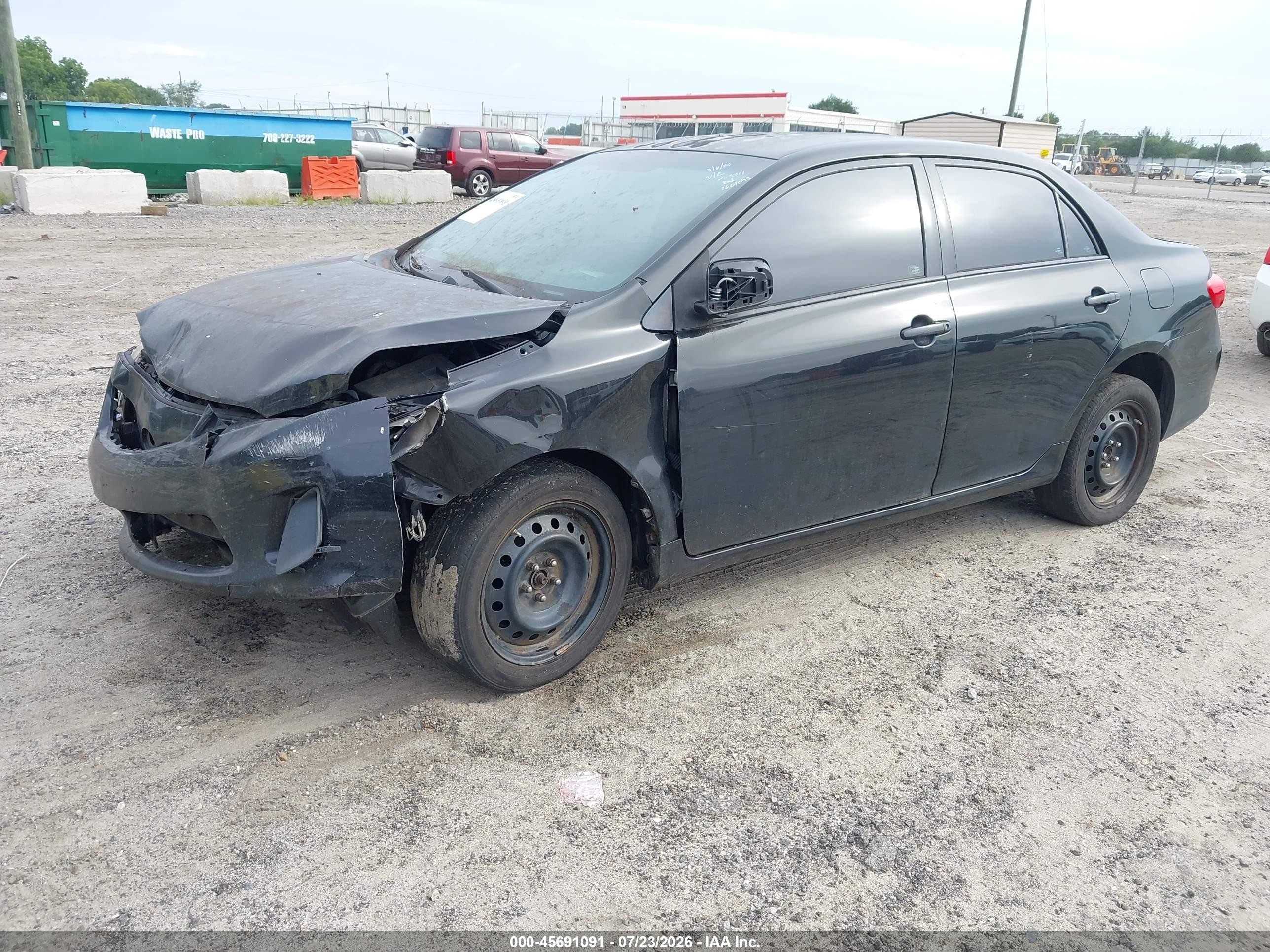 2012 Toyota Corolla Le Black vin: 2T1BU4EE7CC865311