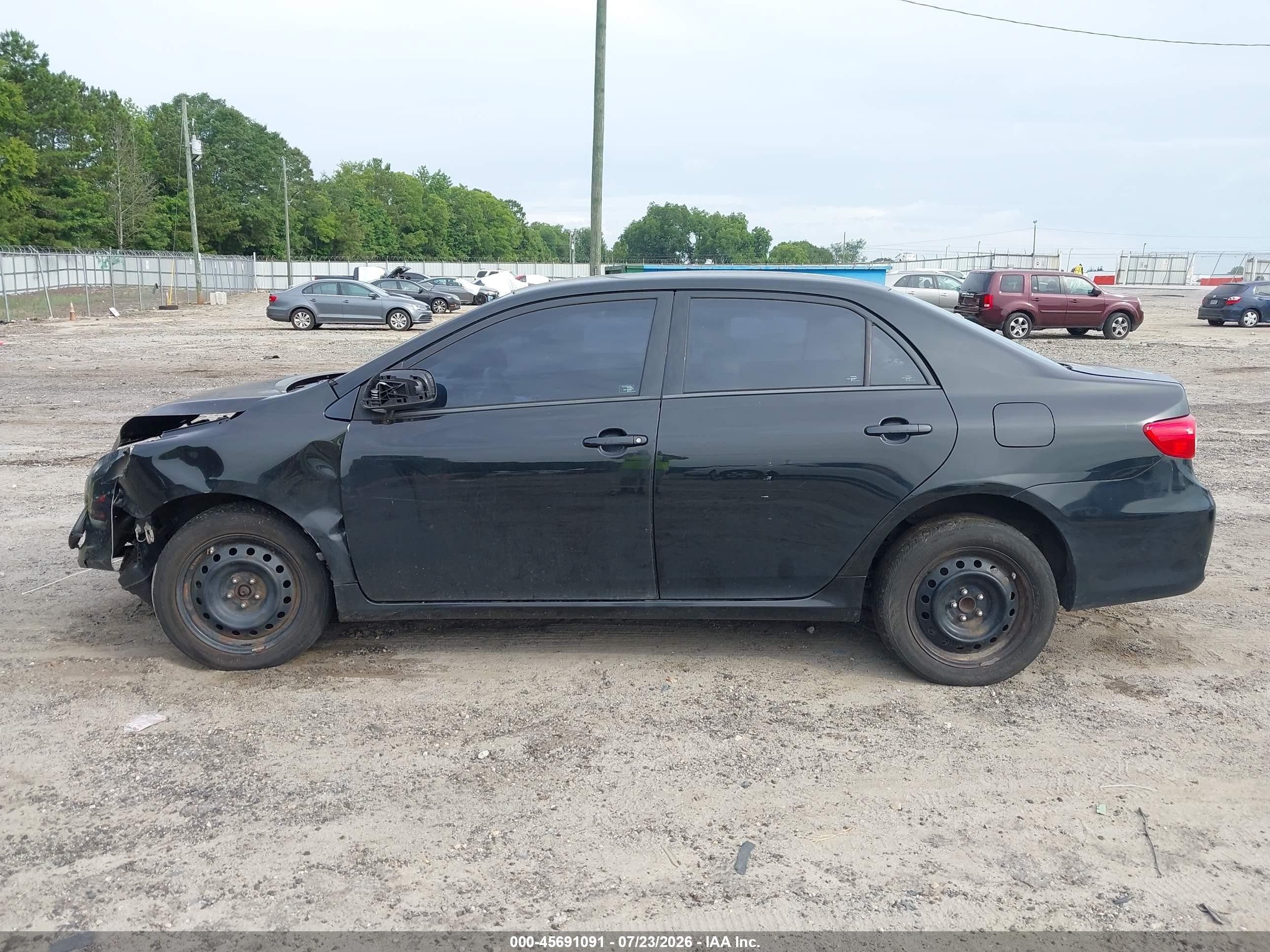 2012 Toyota Corolla Le Black vin: 2T1BU4EE7CC865311