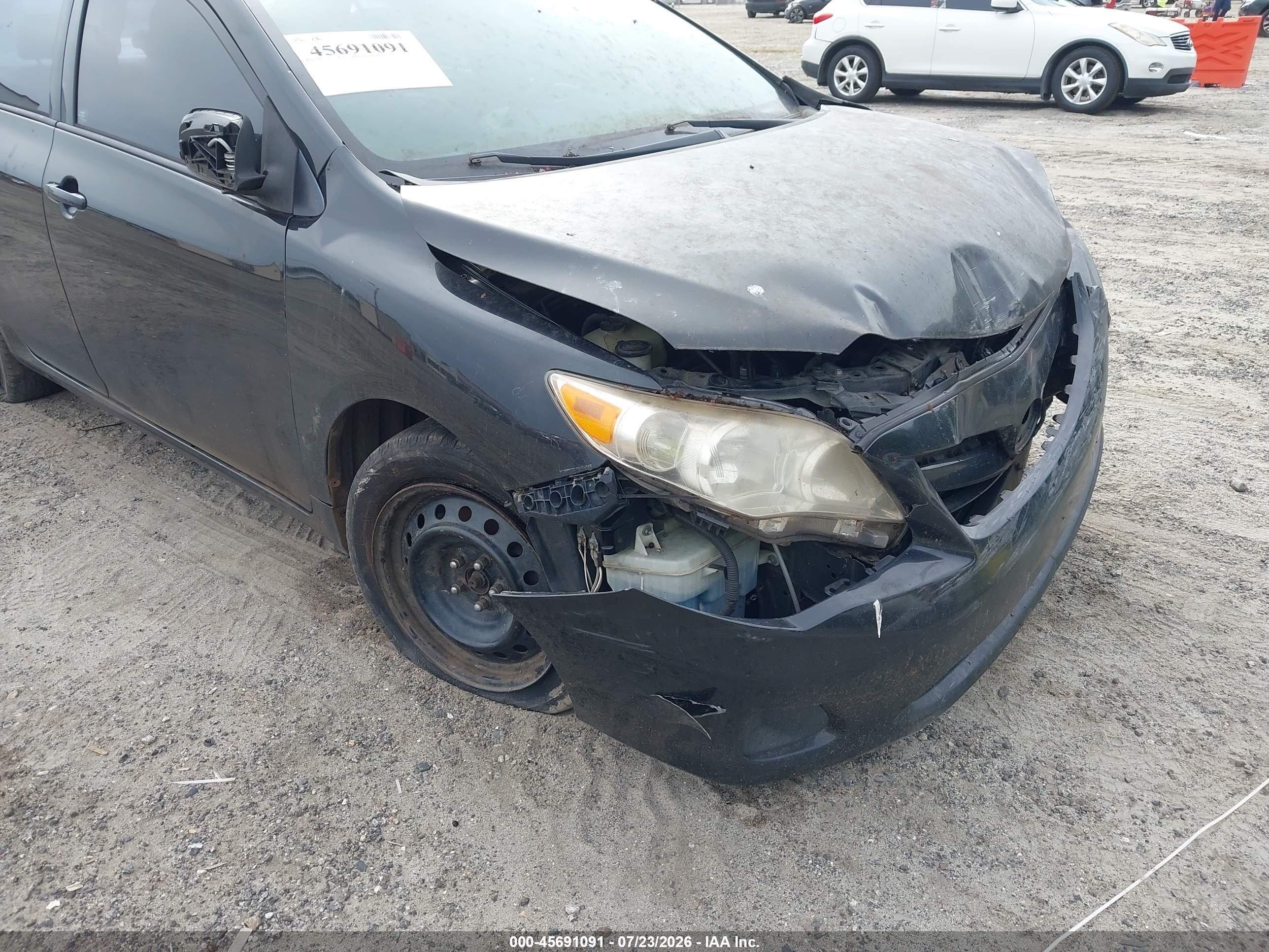 2012 Toyota Corolla Le Black vin: 2T1BU4EE7CC865311