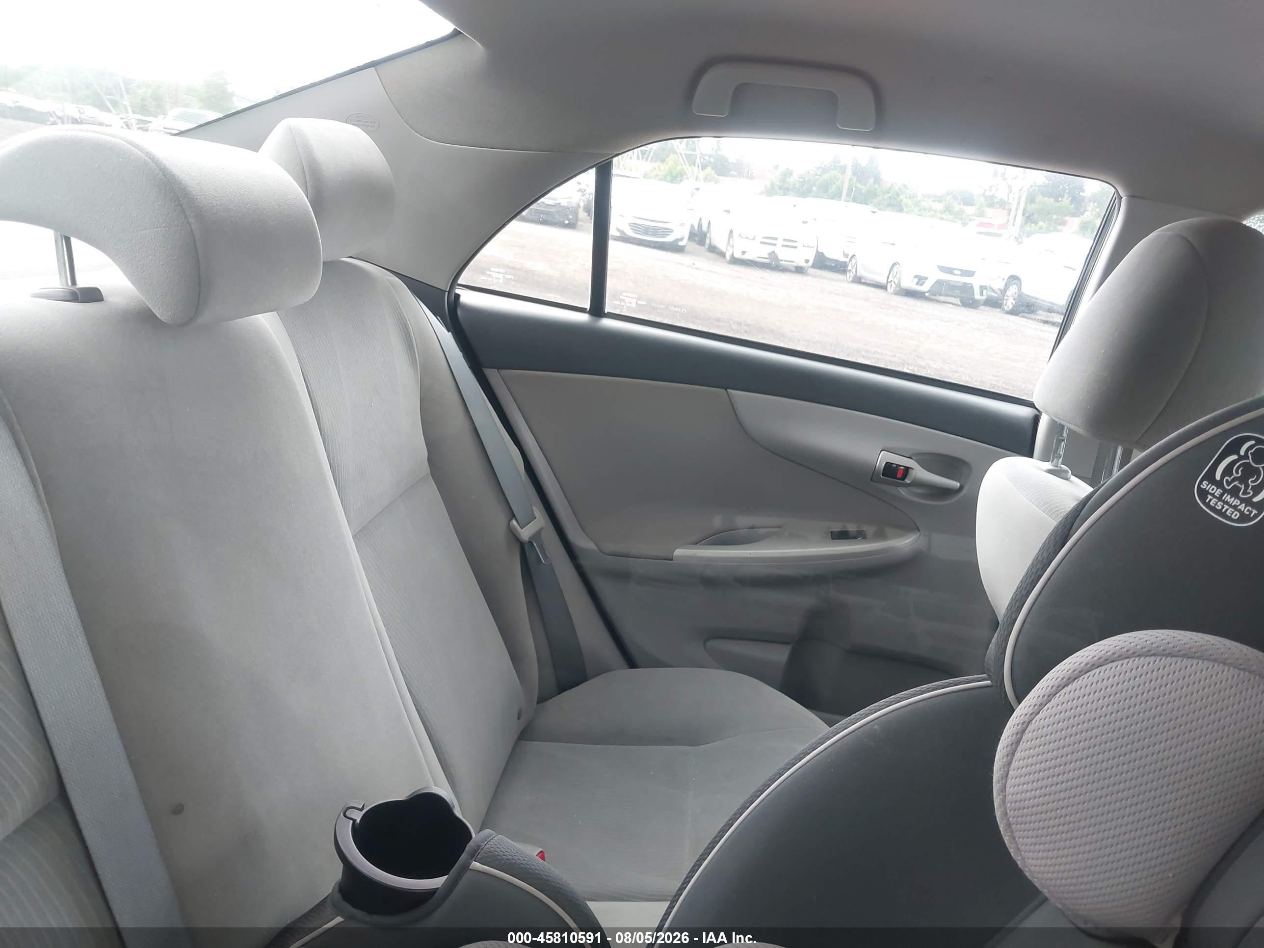 2012 Toyota Corolla Le Black vin: 2T1BU4EE7CC866474