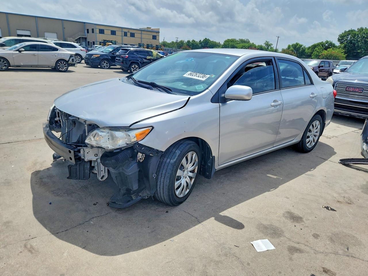 2012 Toyota Corolla Le Silver vin: 2T1BU4EE7CC872386